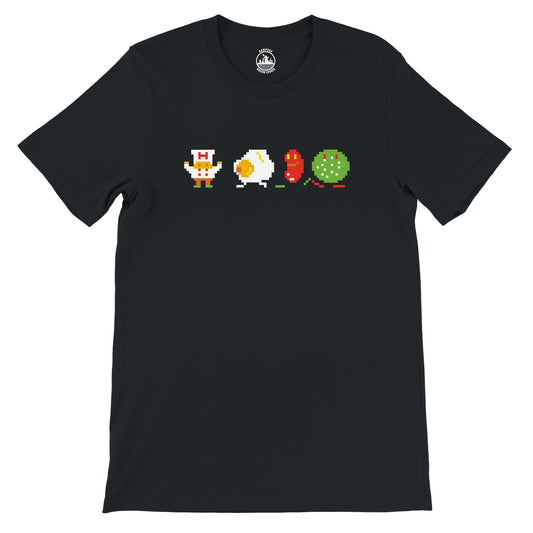 Burger Time Premium Unisex Crewneck T-shirt | Fun Chef Graphic Tee - Rampage Design Studio