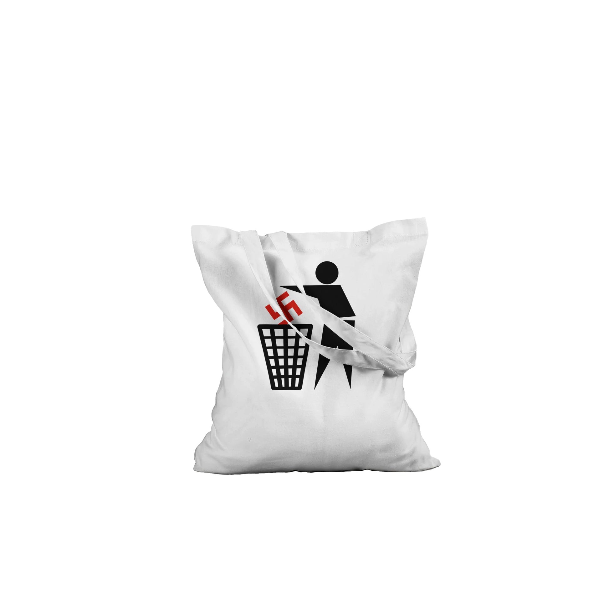 Anti-Hate Tote Bag | Anti-Racism Symbolic Art | Say No to Hate - Rampage Design Studio