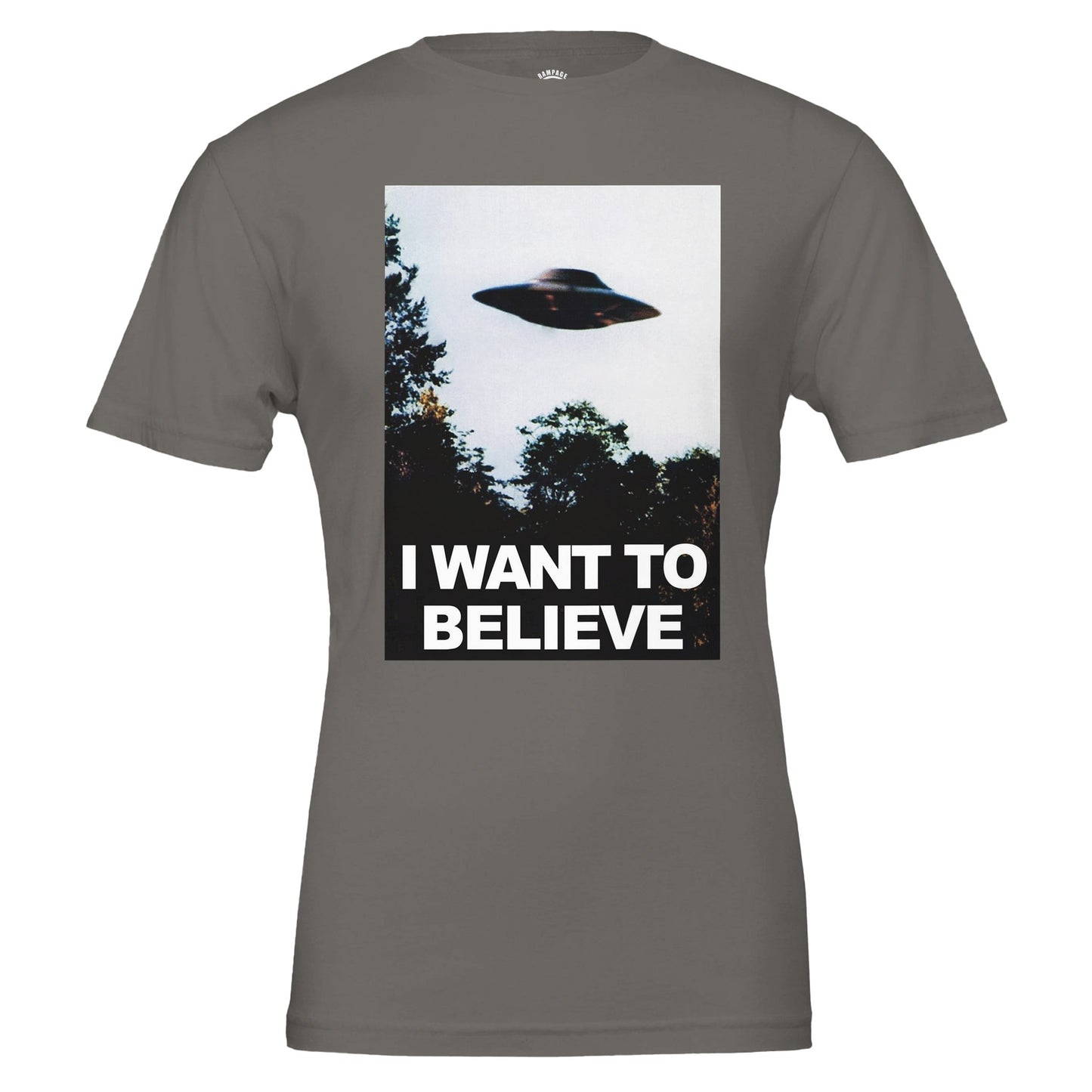 I Want To Believe UFO T-Shirt - Rampage Design Studio