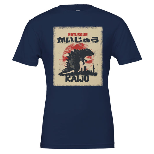 RATUSAUR Kaiju T-Shirt – Giant Rat Monster Design, Soft Cotton, Unisex Fit - Rampage Design Studio