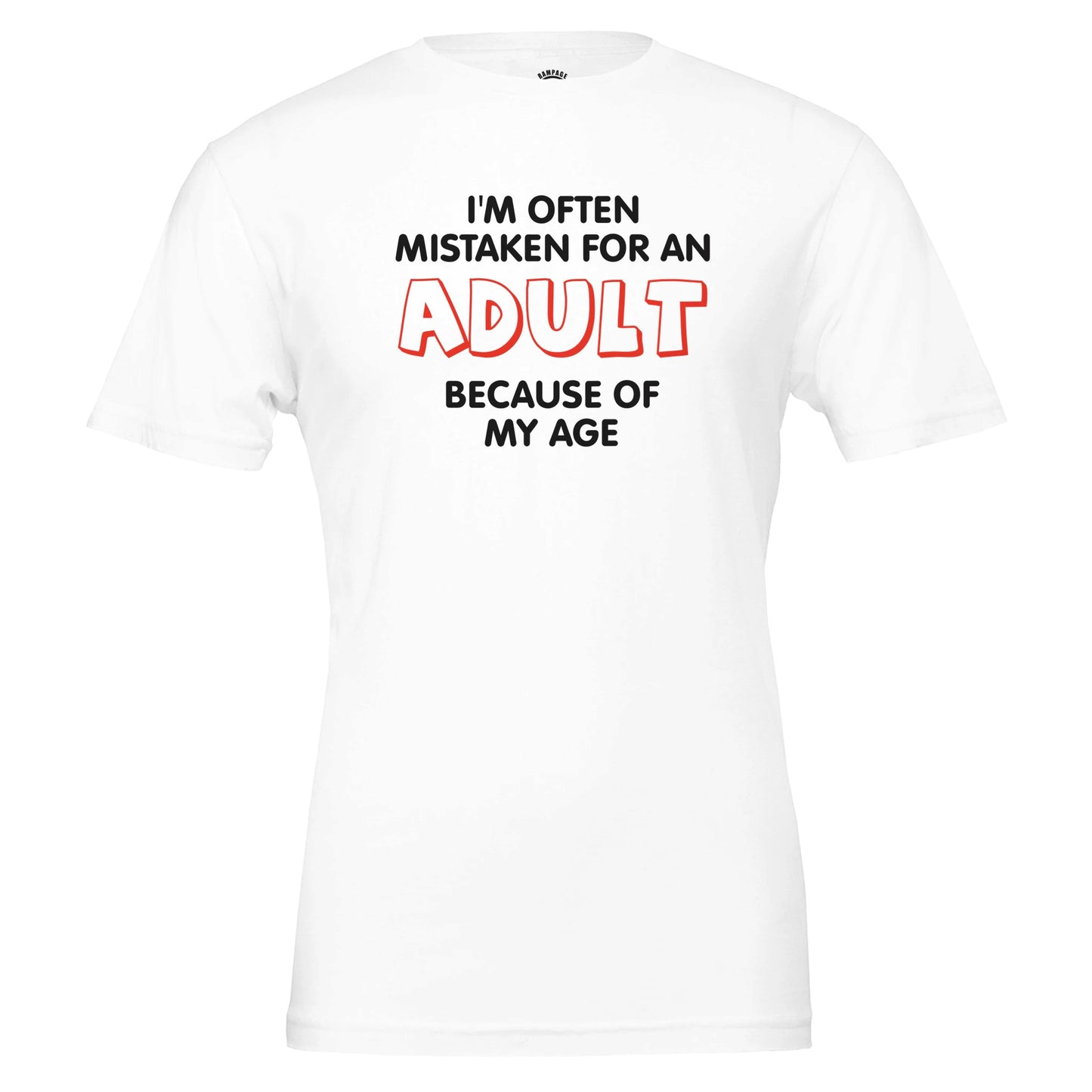 Funny Adulting T-Shirt – Relatable Humor Tee for “Barely Adulting” Humans - Rampage Design Studio
