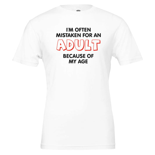 Funny Adulting T-Shirt – Relatable Humor Tee for “Barely Adulting” Humans - Rampage Design Studio