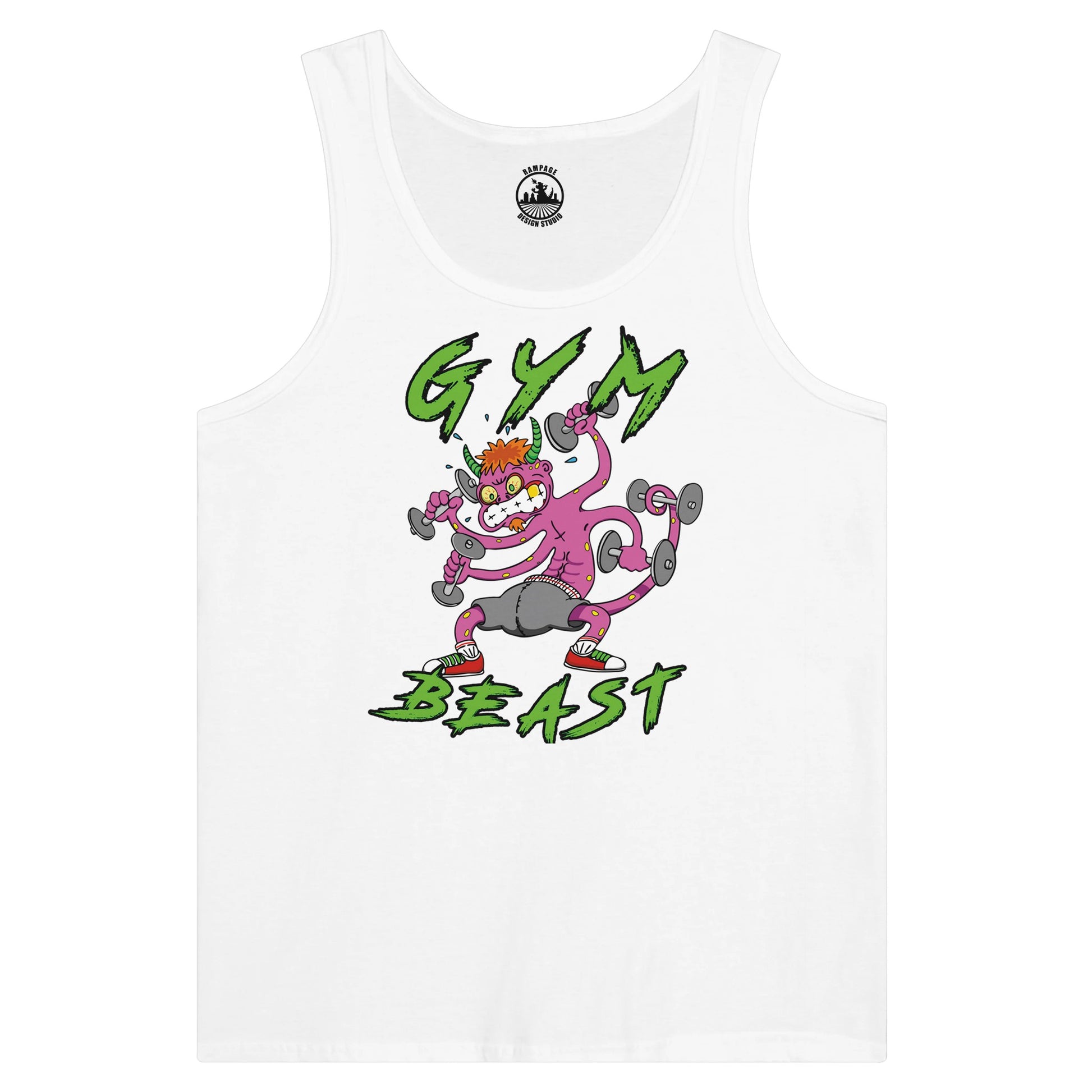 Gym Beast Premium Unisex Tank Top - Rampage Design Studio