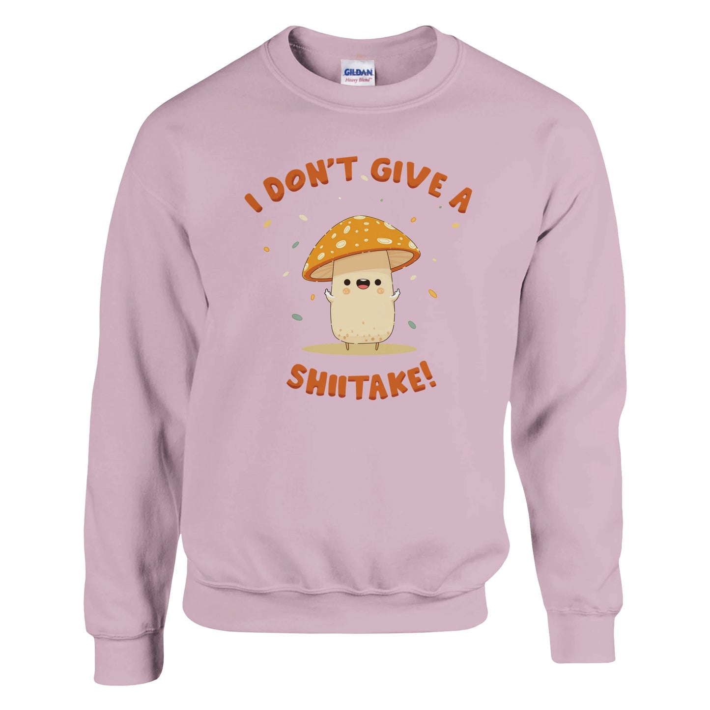 Funny Shiitake Mushroom Sweatshirt – Cute Pun Graphic, Cozy Unisex Sweater, Sarcastic Gift for Foodies & Mushroom Lovers - Rampage Design Studio