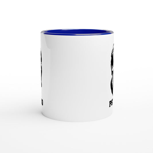 "Psycho" Stuart Pearce - 11oz Ceramic Mug Ceramic Blue - Rampage Design Studio