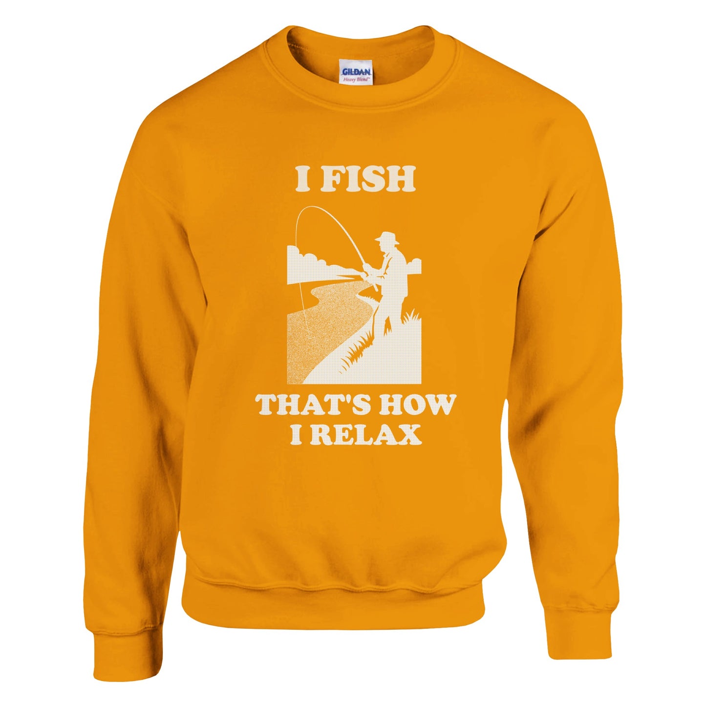 I Fish That’s How I Relax Sweatshirt | Funny Fisherman Gift | Angler Fishing Shirt | Outdoors Shirt | Rampage Design Studio - Rampage Design Studio