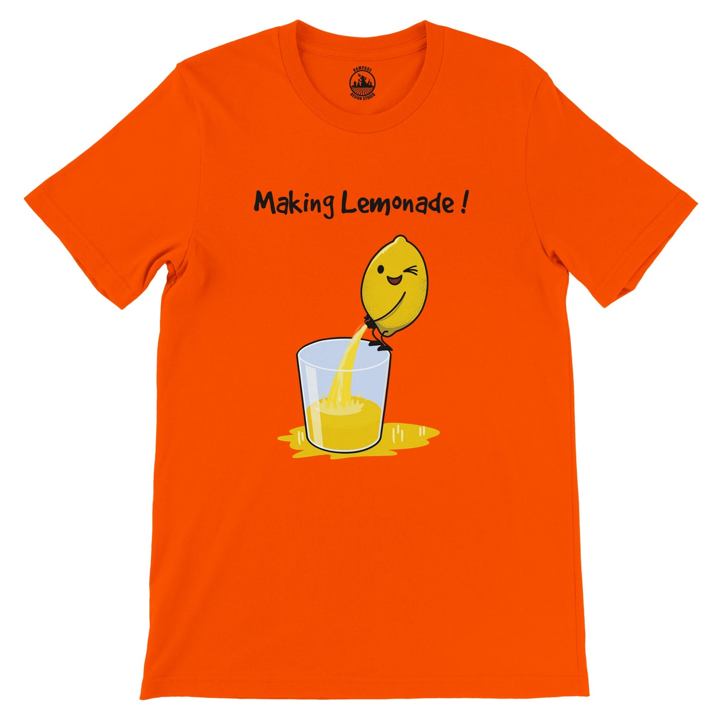 Cheeky Lemon T-Shirt - Rampage Design Studio