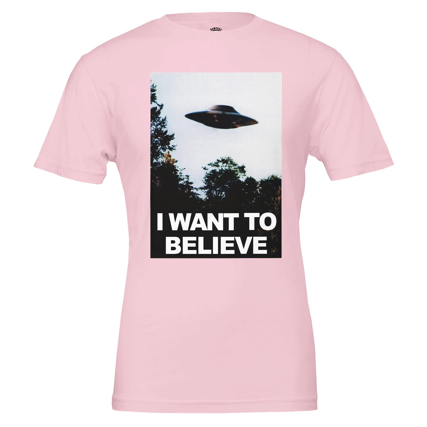 I Want To Believe UFO T-Shirt - Rampage Design Studio