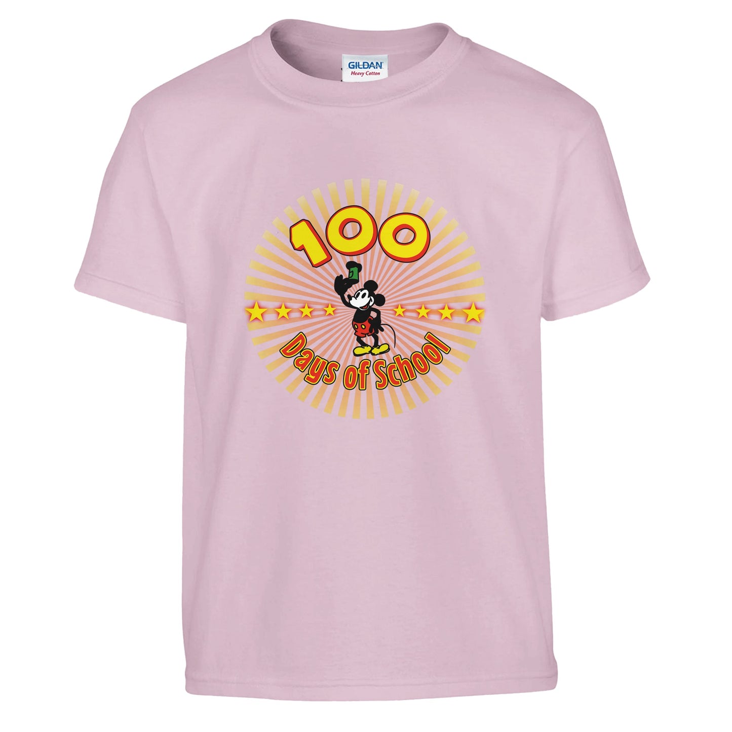 100 Days of School T-Shirt, Mickey Mouse Tee - Rampage Design Studio