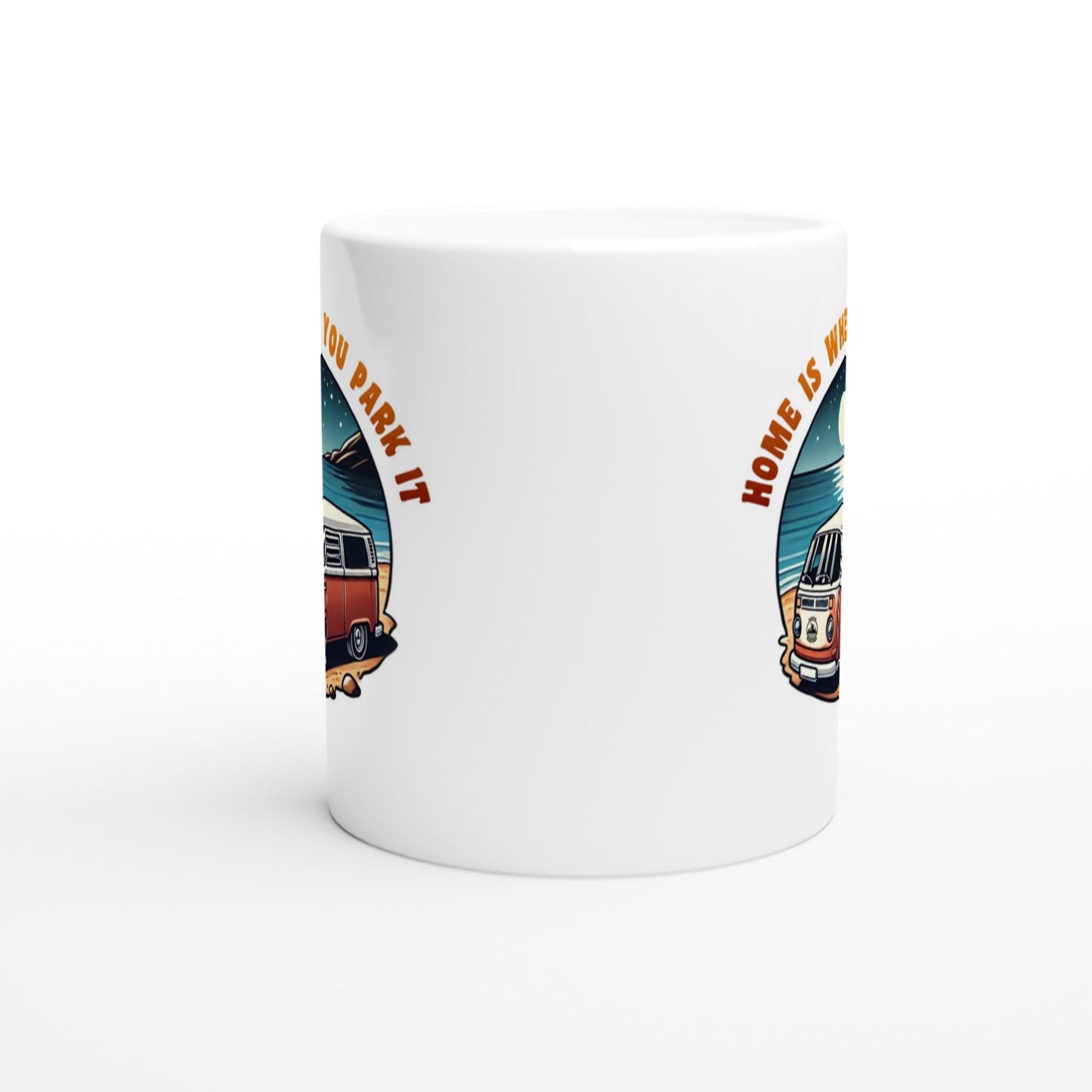 Home Is Where You Park It camper van mug - Rampage Design Studio