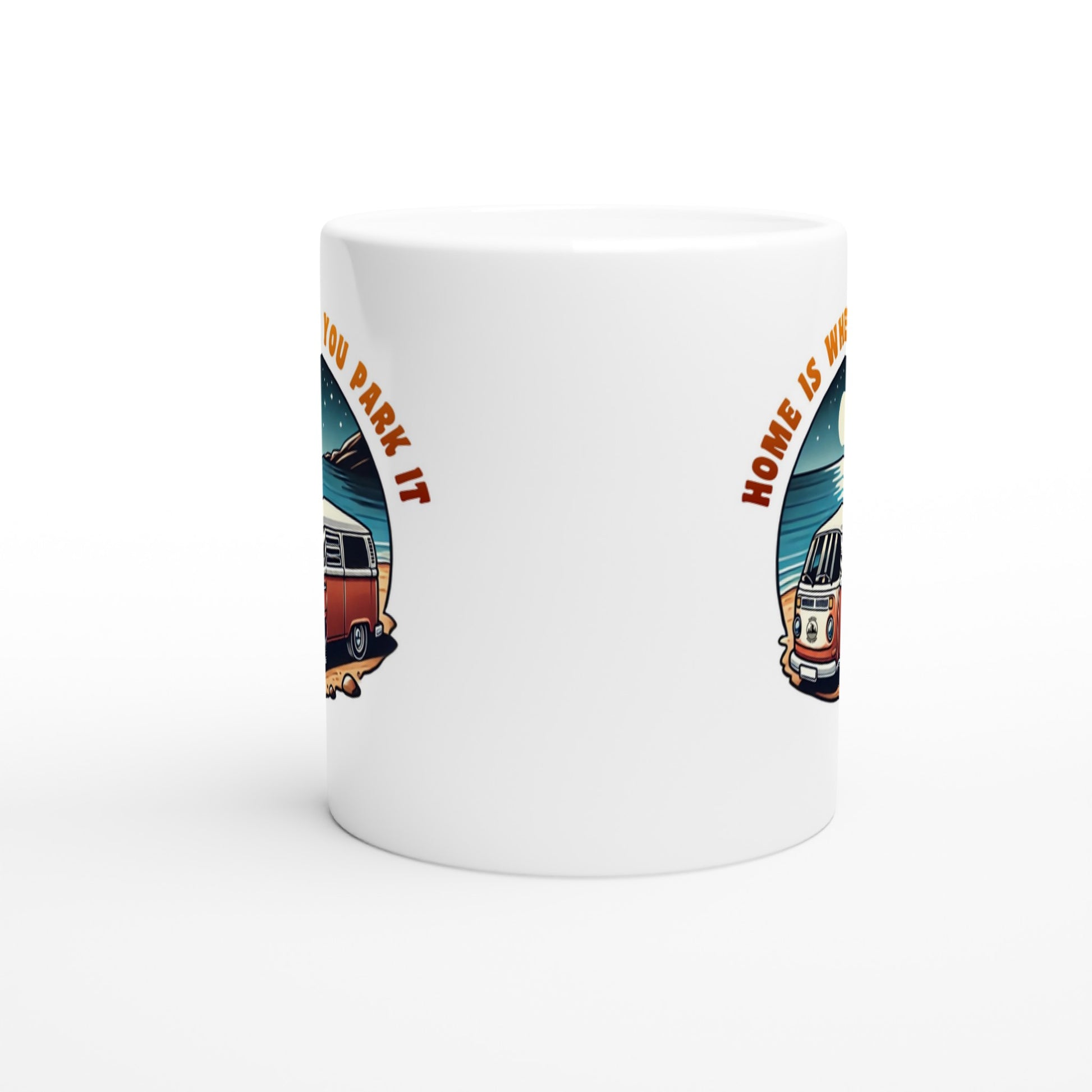 Home Is Where You Park It camper van mug - Rampage Design Studio