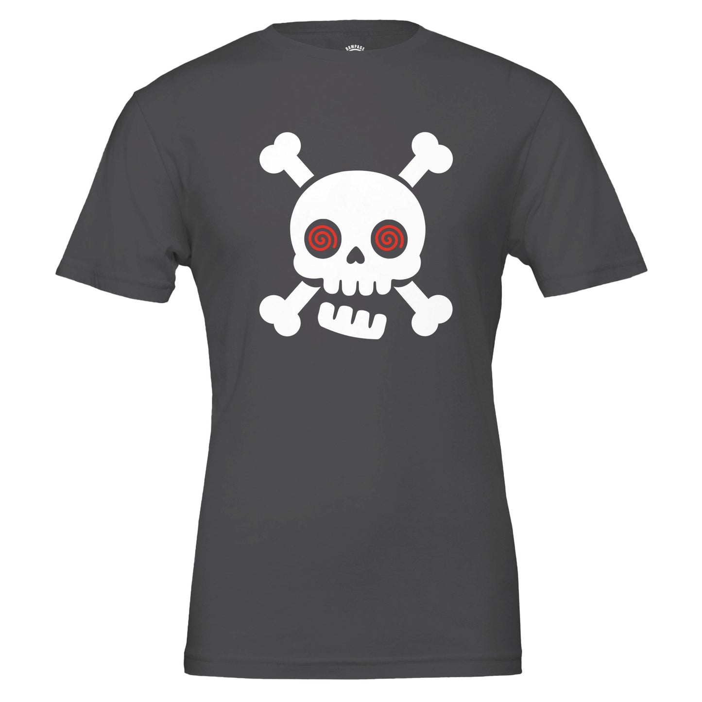 Hypnotic Skull T-Shirt - Rampage Design Studio