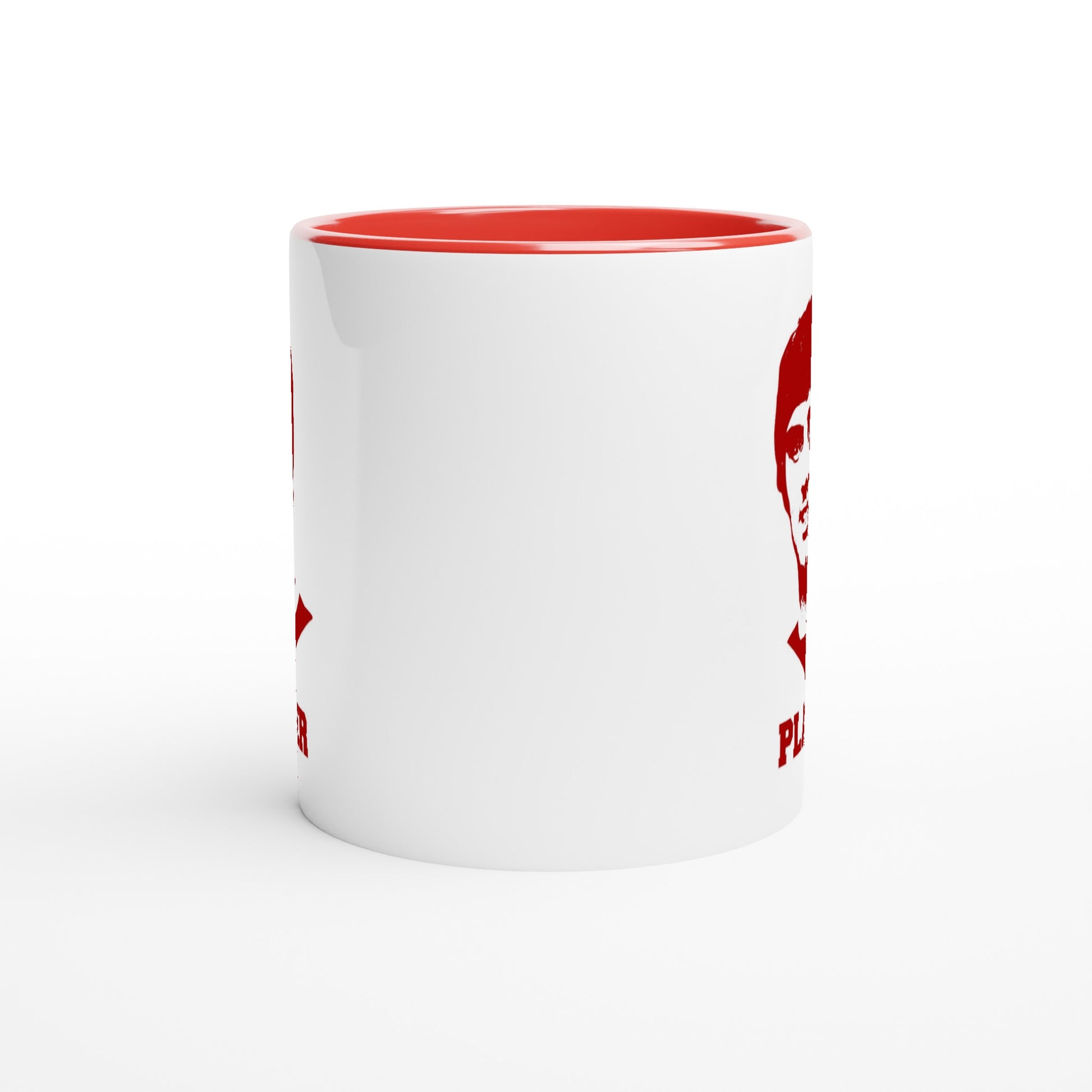 George Best "Player" - 11oz Ceramic Mug Ceramic Red - Rampage Design Studio