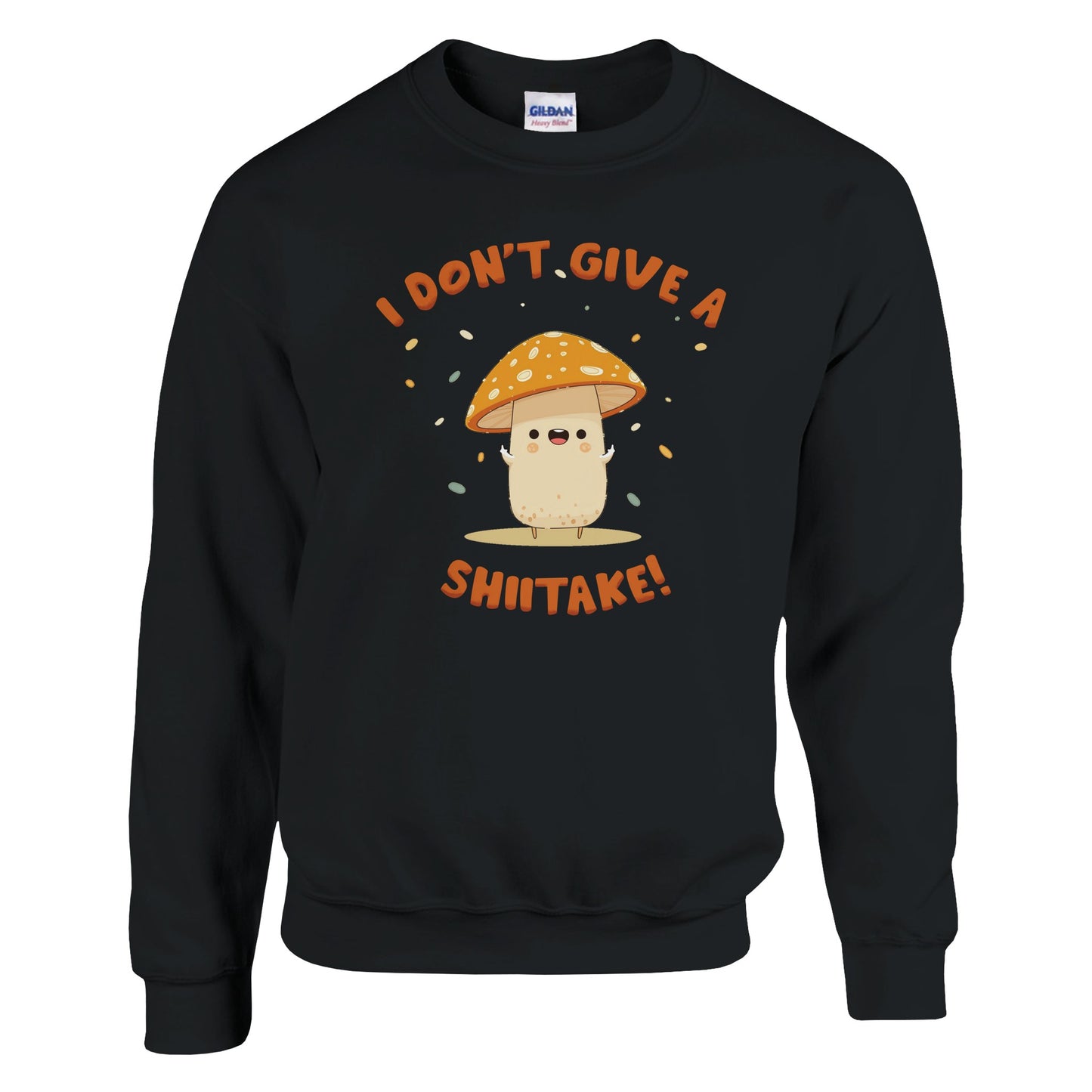 Funny Shiitake Mushroom Sweatshirt – Cute Pun Graphic, Cozy Unisex Sweater, Sarcastic Gift for Foodies & Mushroom Lovers - Rampage Design Studio