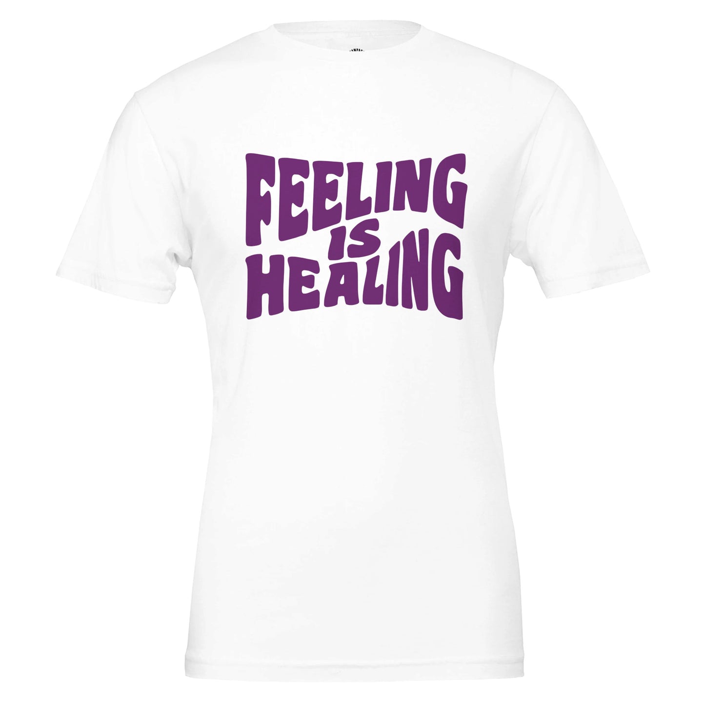 FEELING IS HEALING T-Shirt - Retro Psychedelic Design, Unisex Comfort Fit - Rampage Design Studio