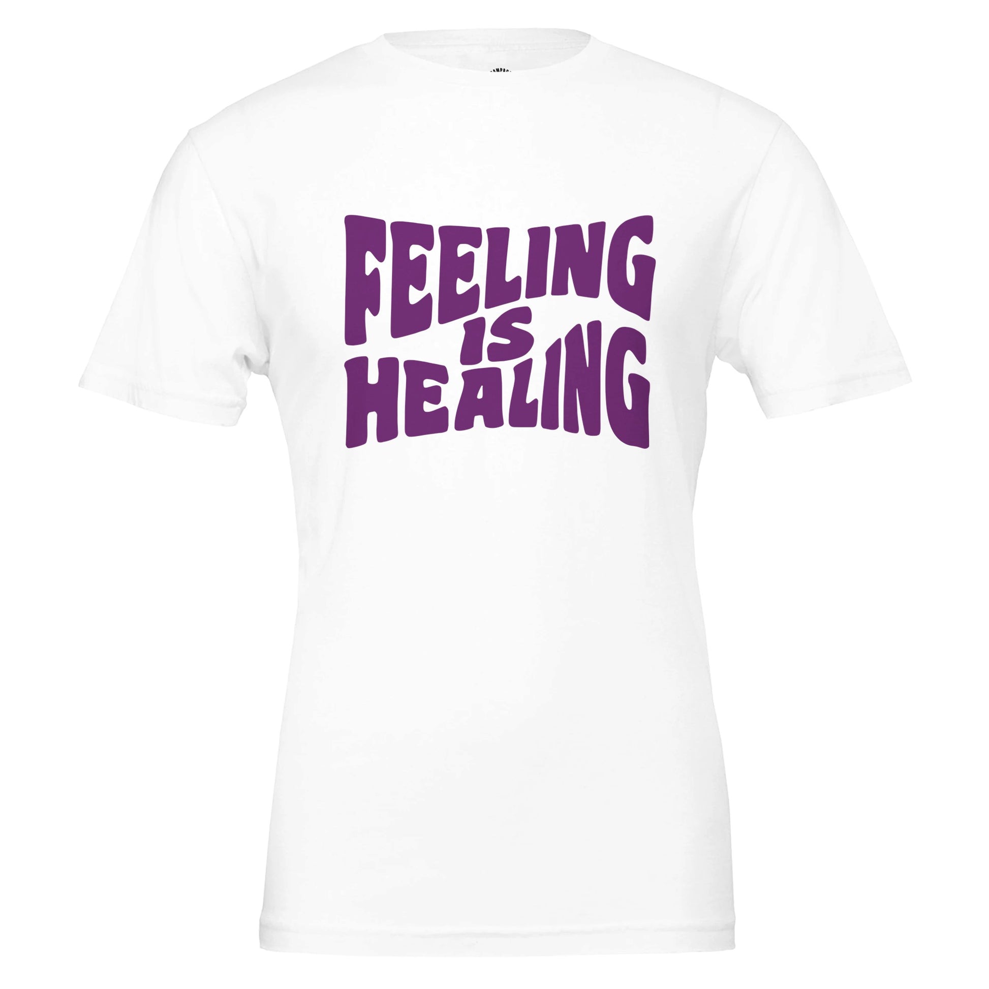 FEELING IS HEALING T-Shirt - Retro Psychedelic Design, Unisex Comfort Fit - Rampage Design Studio