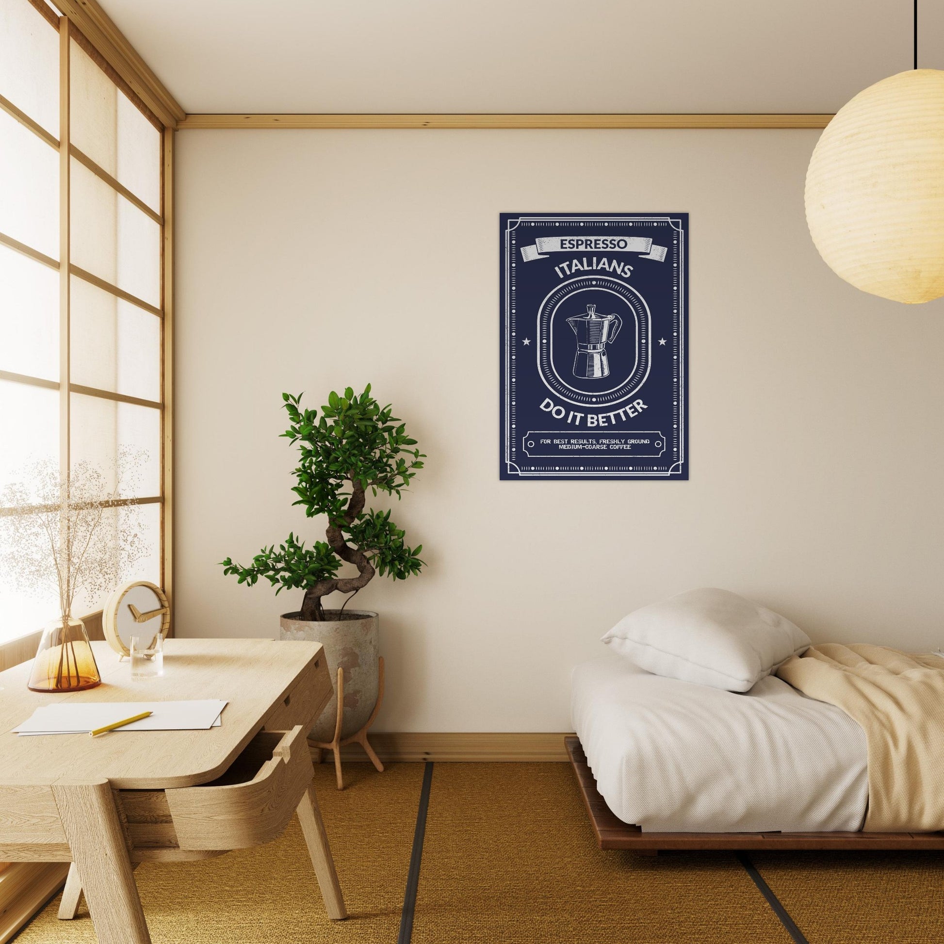 Espresso Italians Do It Better Poster - Rampage Design Studio