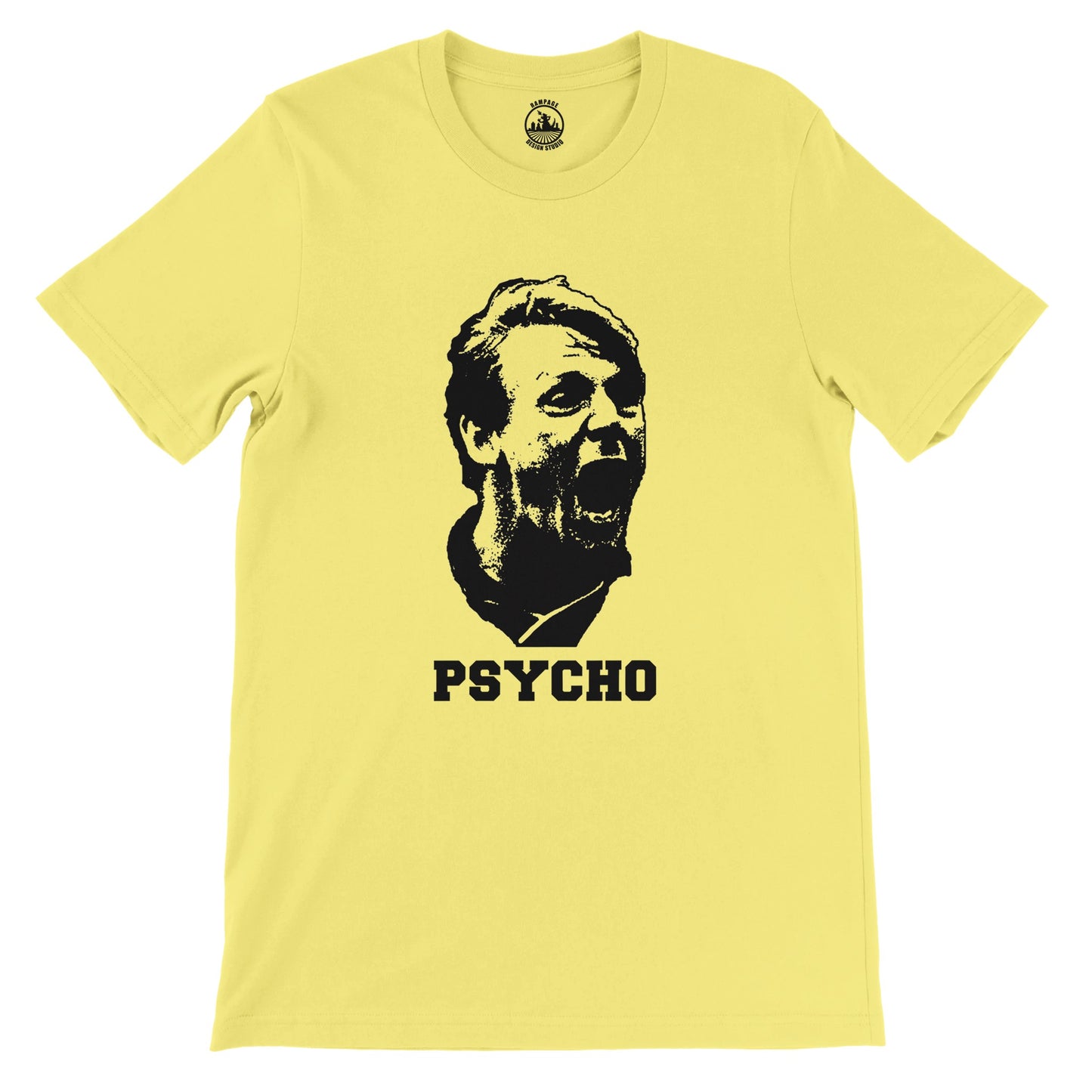 "Psycho" Stuart Pearce - Premium Unisex Crewneck T-shirt - Rampage Design Studio