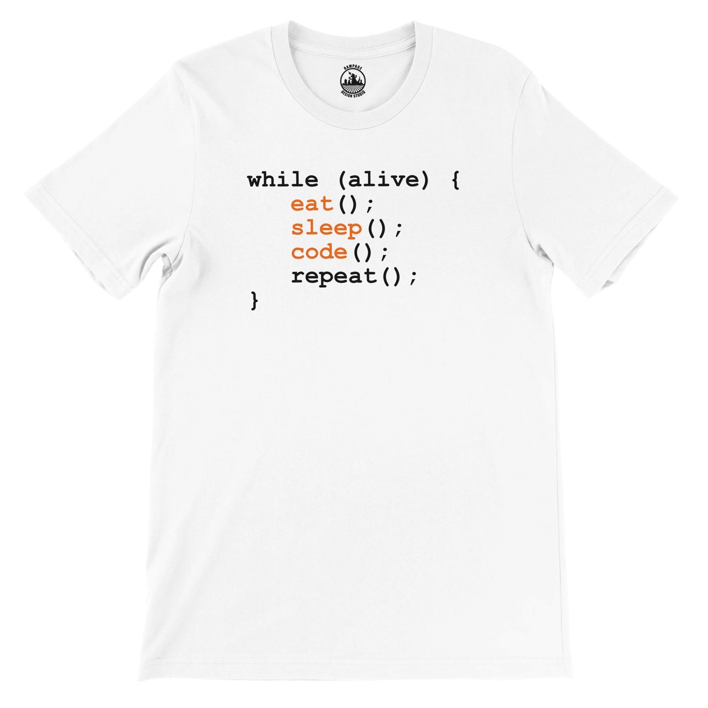 Programmer T-Shirt - Coding T-Shirt - Gift for Programmer or Software Engineer - Perfect Gift for Computer Geeks - Programmers Life - Rampage Design Studio