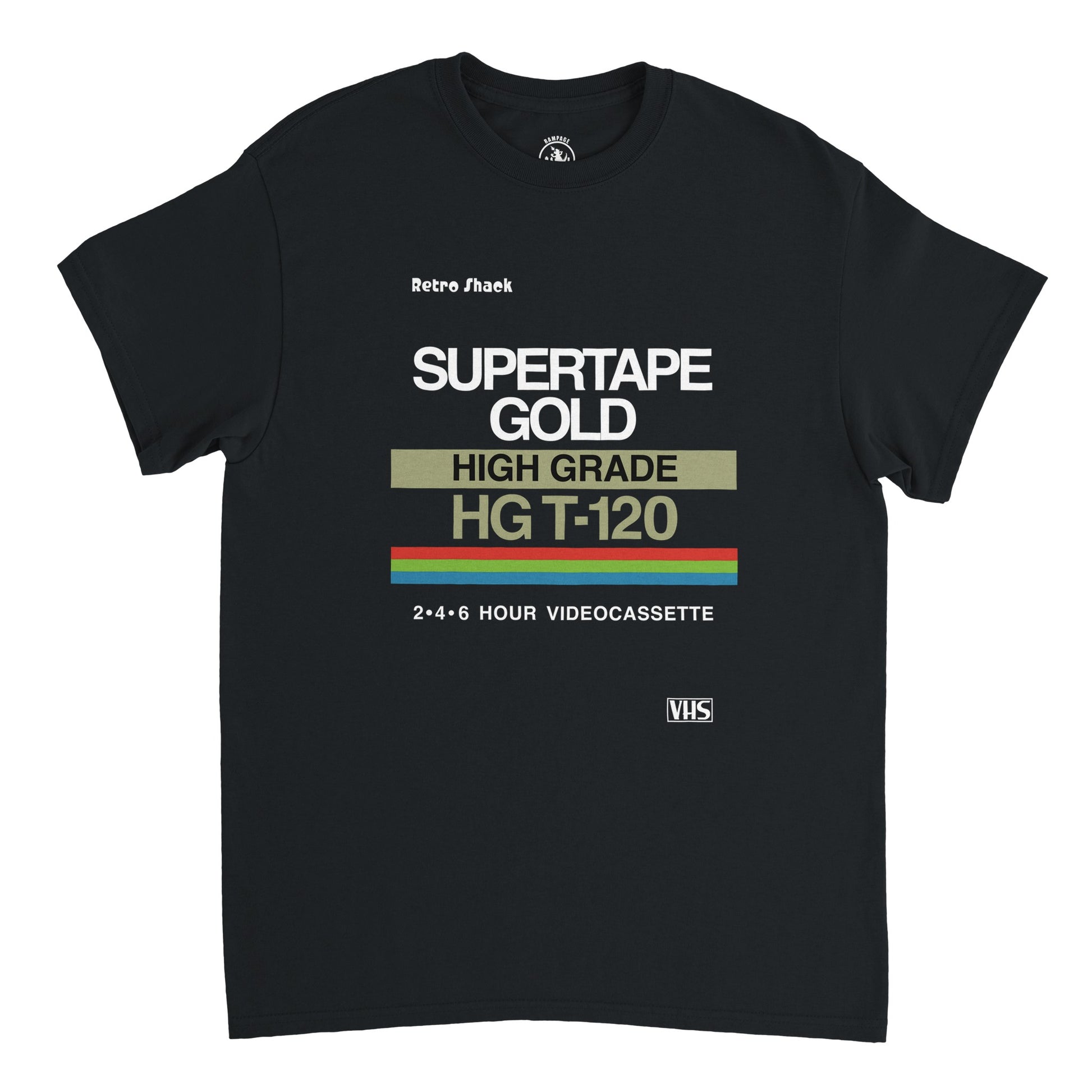 Retro VHS Tape T-Shirt - Rampage Design Studio