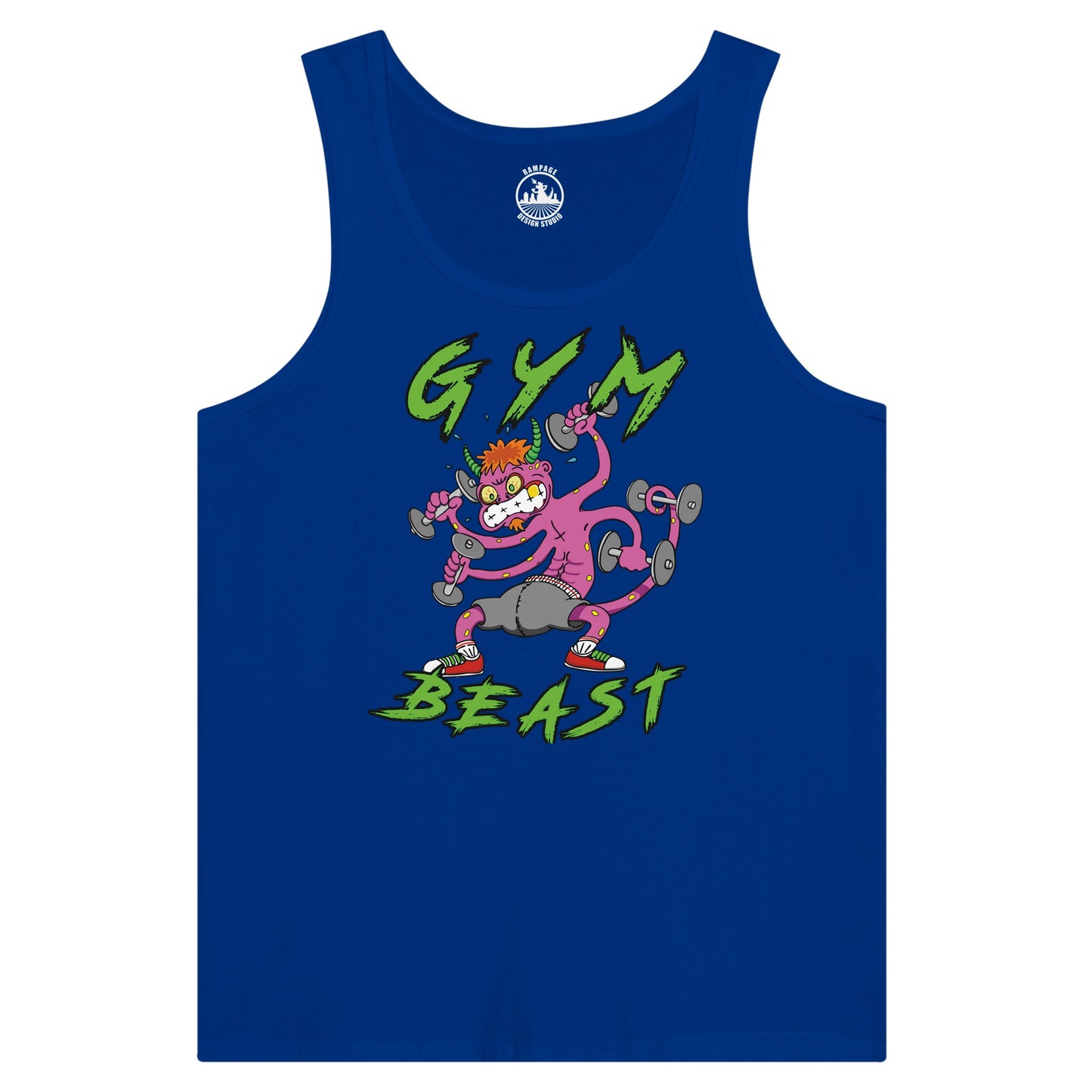 Gym Beast Premium Unisex Tank Top - Rampage Design Studio