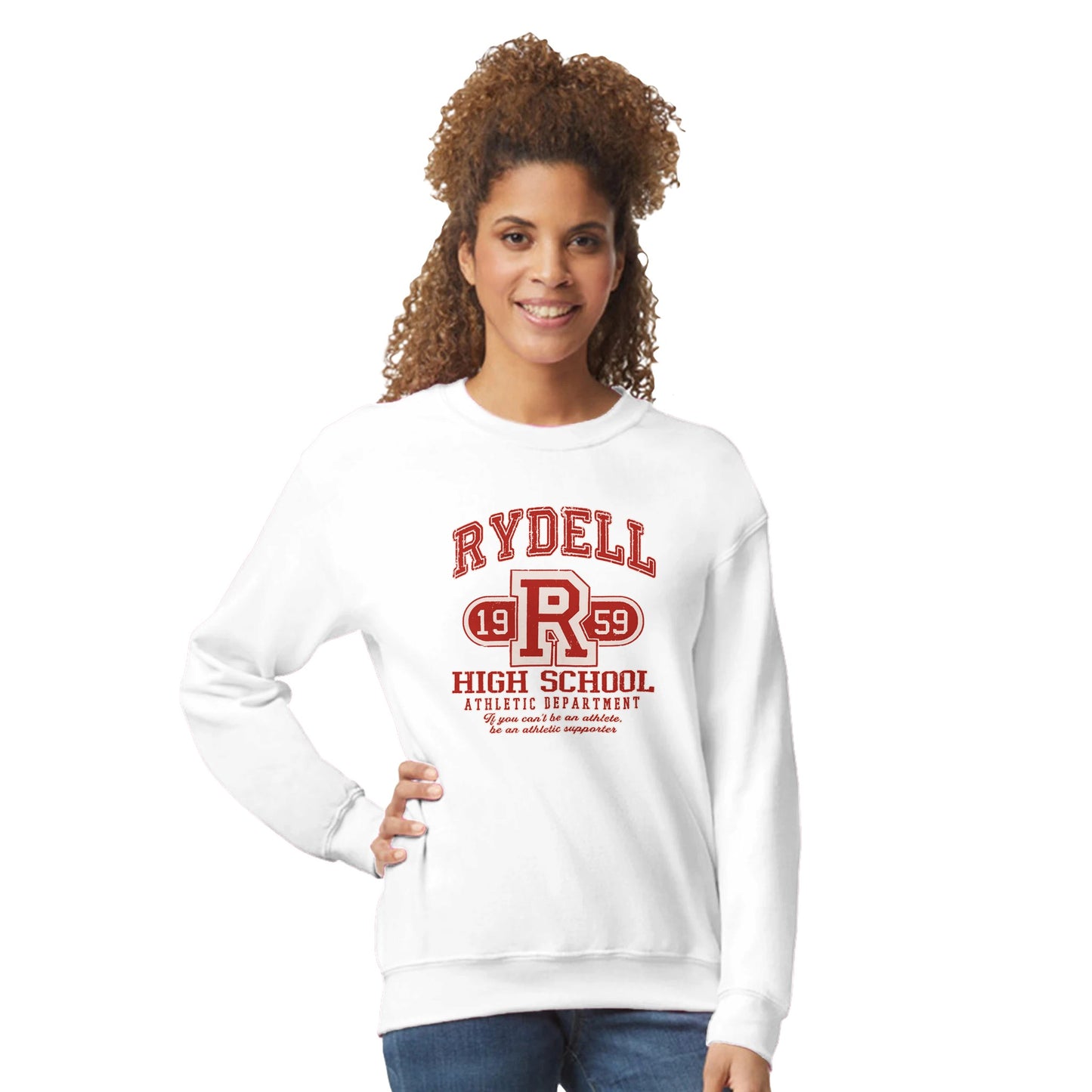 Rydell High School 1959 Sweatshirt - Retro Grease-Inspired - Rampage Design Studio