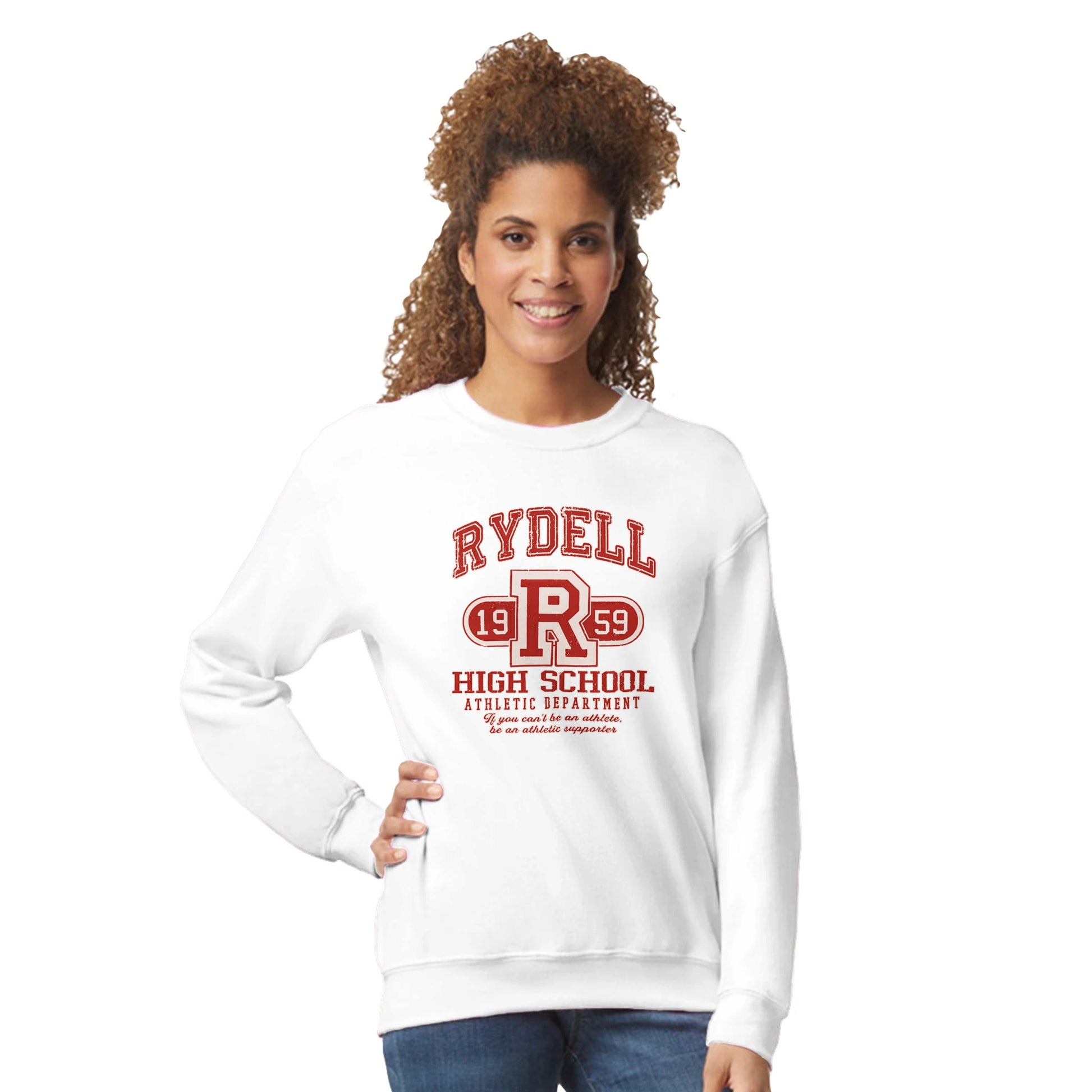 Rydell High School 1959 Sweatshirt - Retro Grease-Inspired - Rampage Design Studio