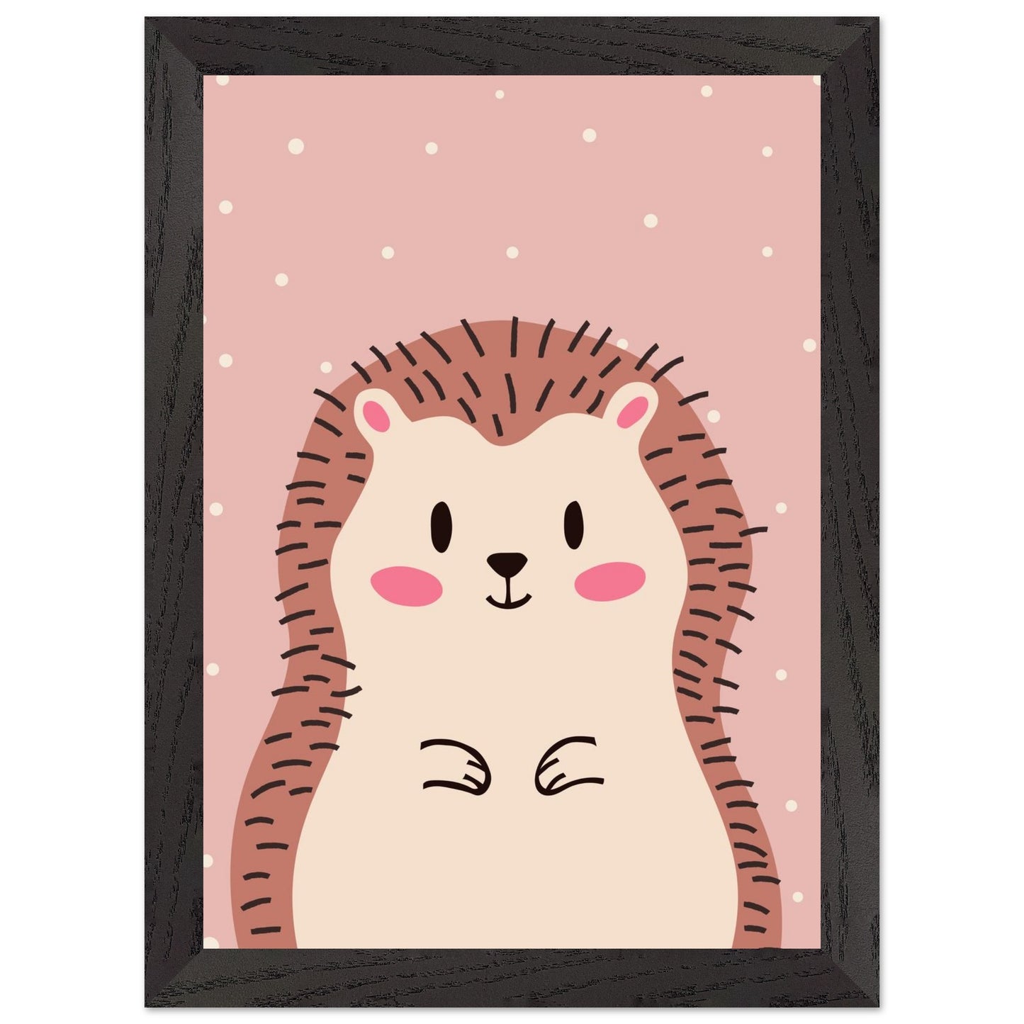 Personalized Nursery Decor Adorable Cartoon Art Print - Rampage Design Studio