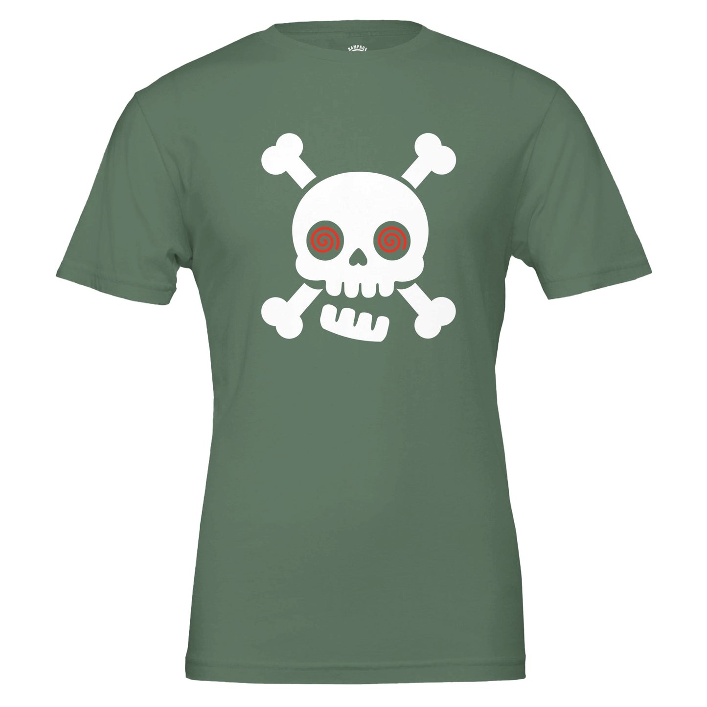 Hypnotic Skull T-Shirt - Rampage Design Studio