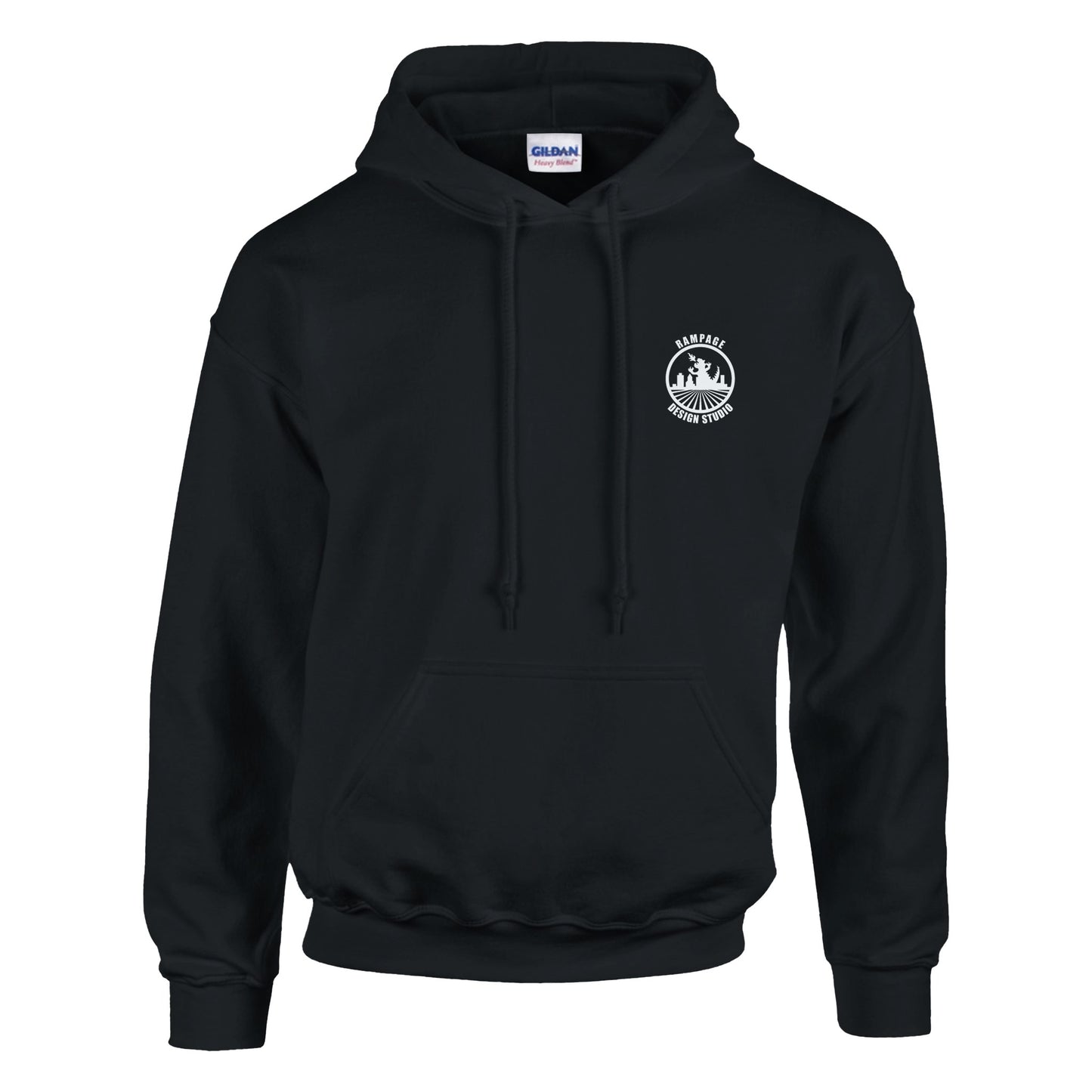 Monkey DJ - Classic Unisex Pullover Hoodie - Rampage Design Studio