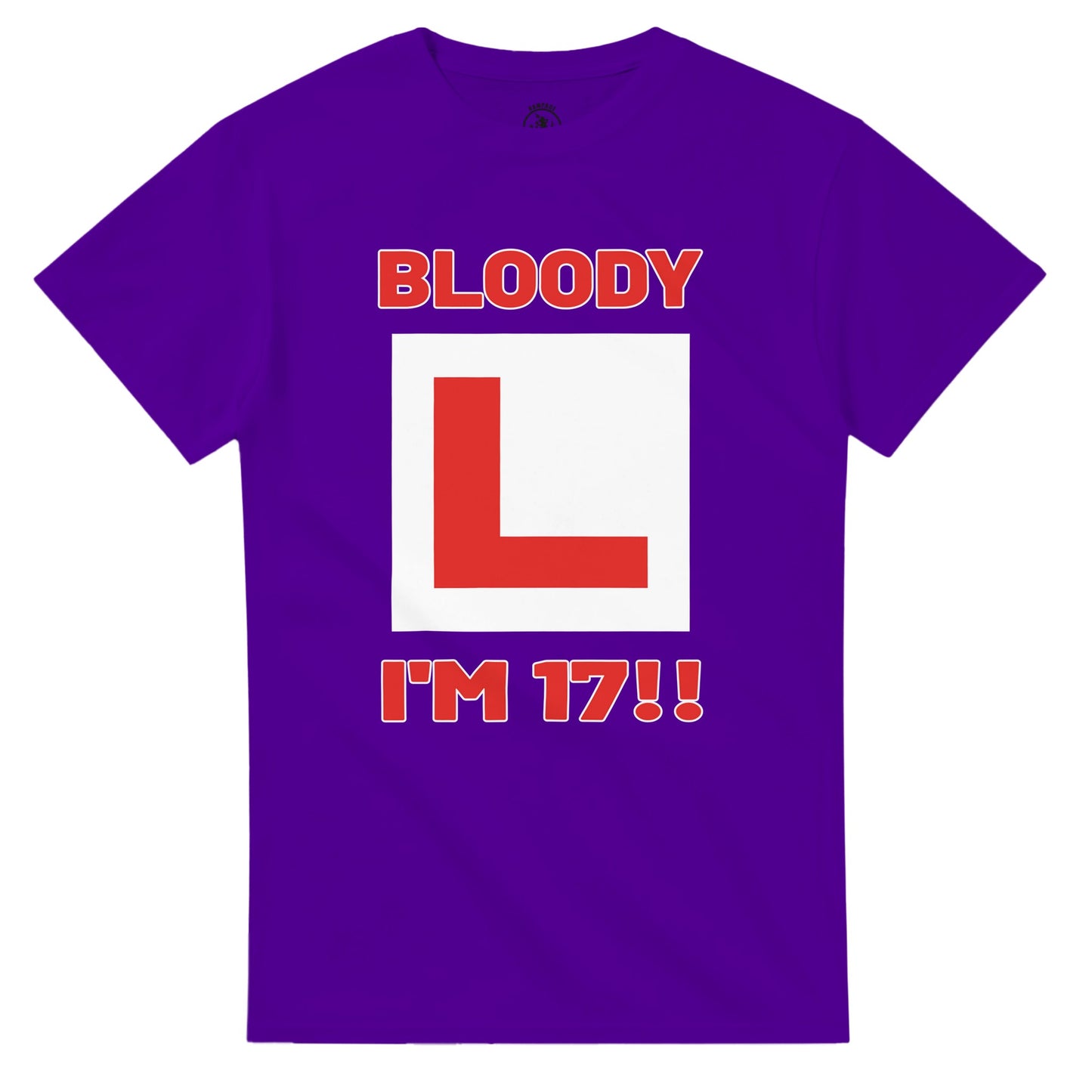 Funny 17th Birthday T-Shirt - Bloody L I'm 17 Tee - Rampage Design Studio