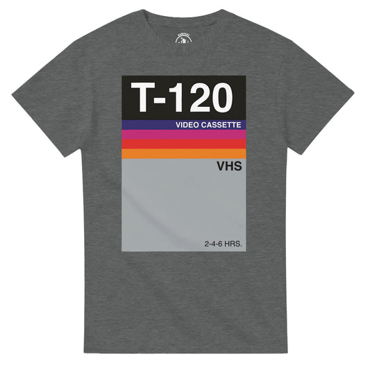 Retro VHS T-120 T-Shirt - Rampage Design Studio