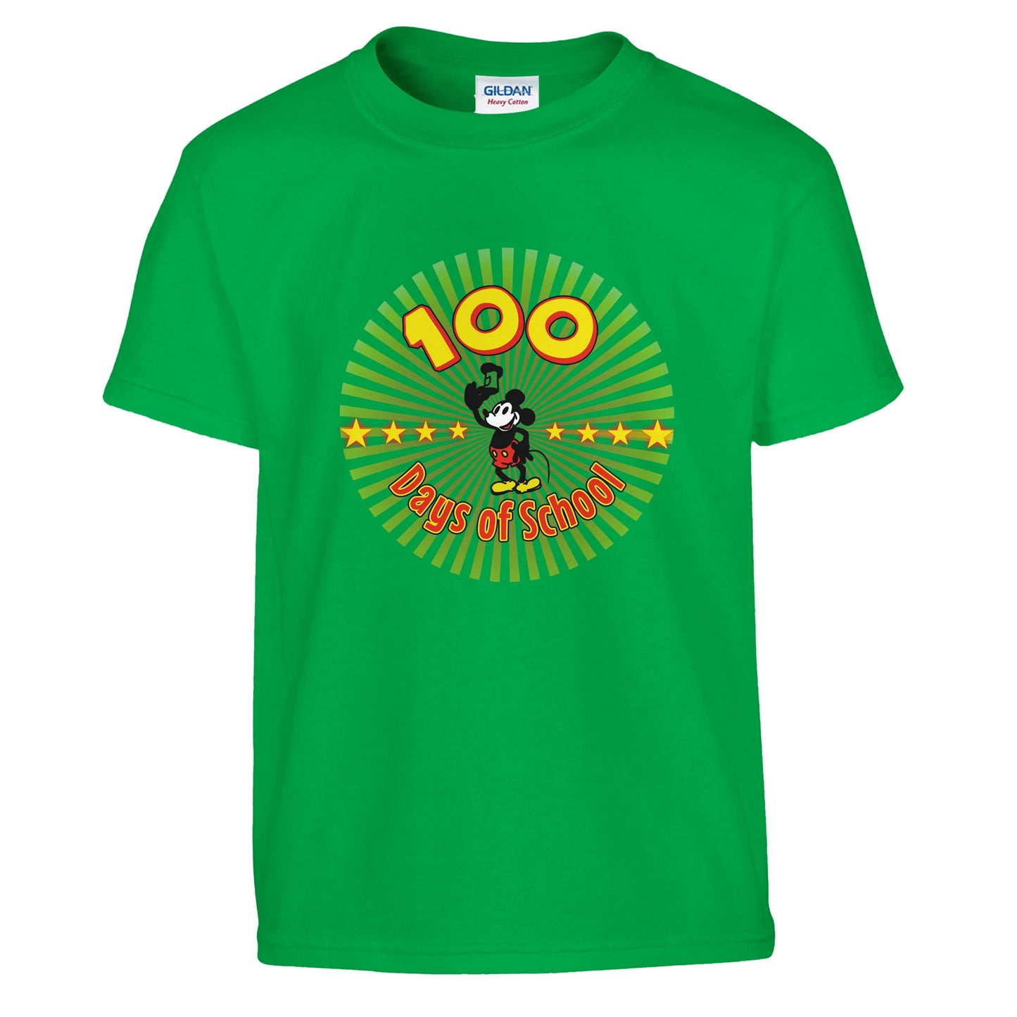 100 Days of School T-Shirt, Mickey Mouse Tee - Rampage Design Studio