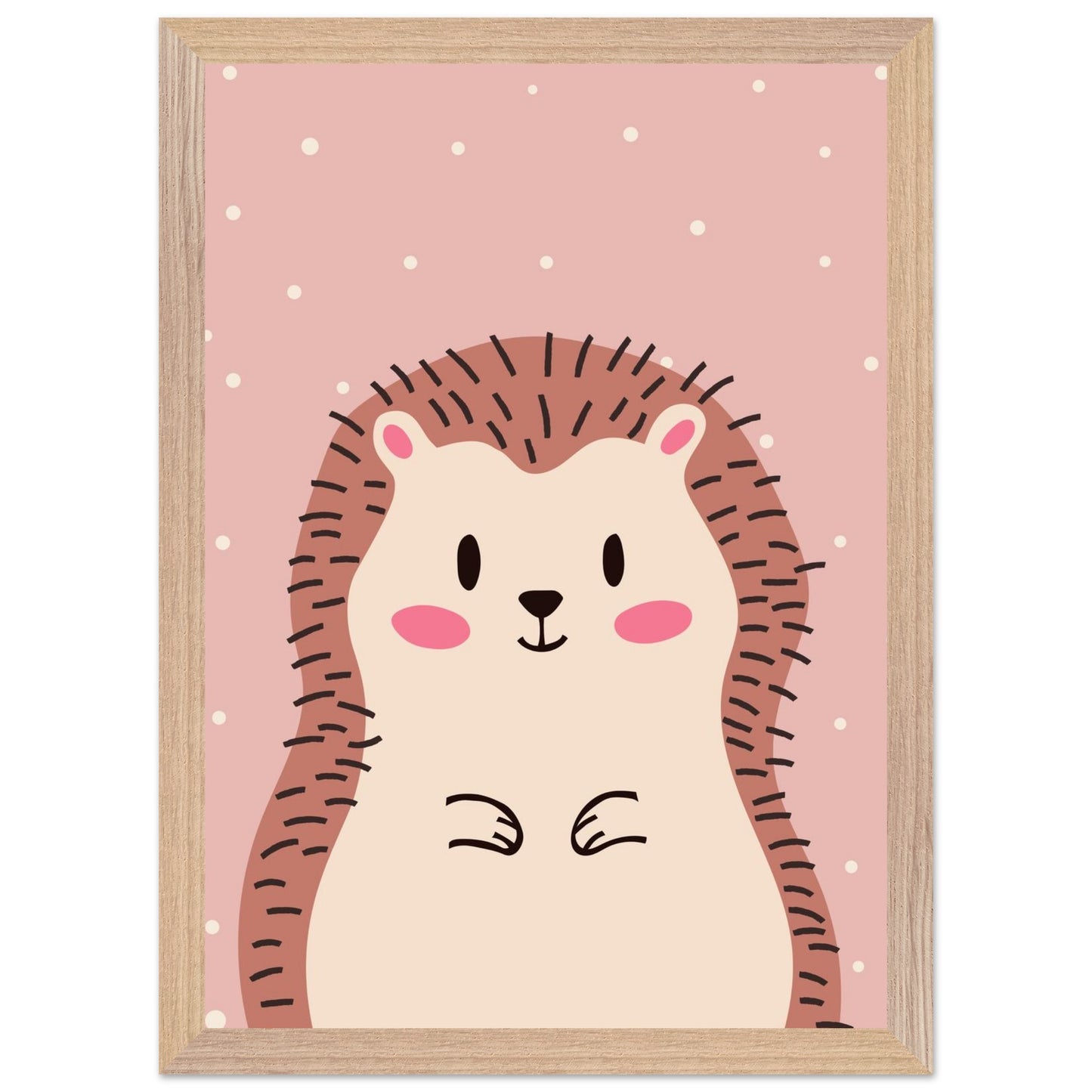Personalized Nursery Decor Adorable Cartoon Art Print - Rampage Design Studio