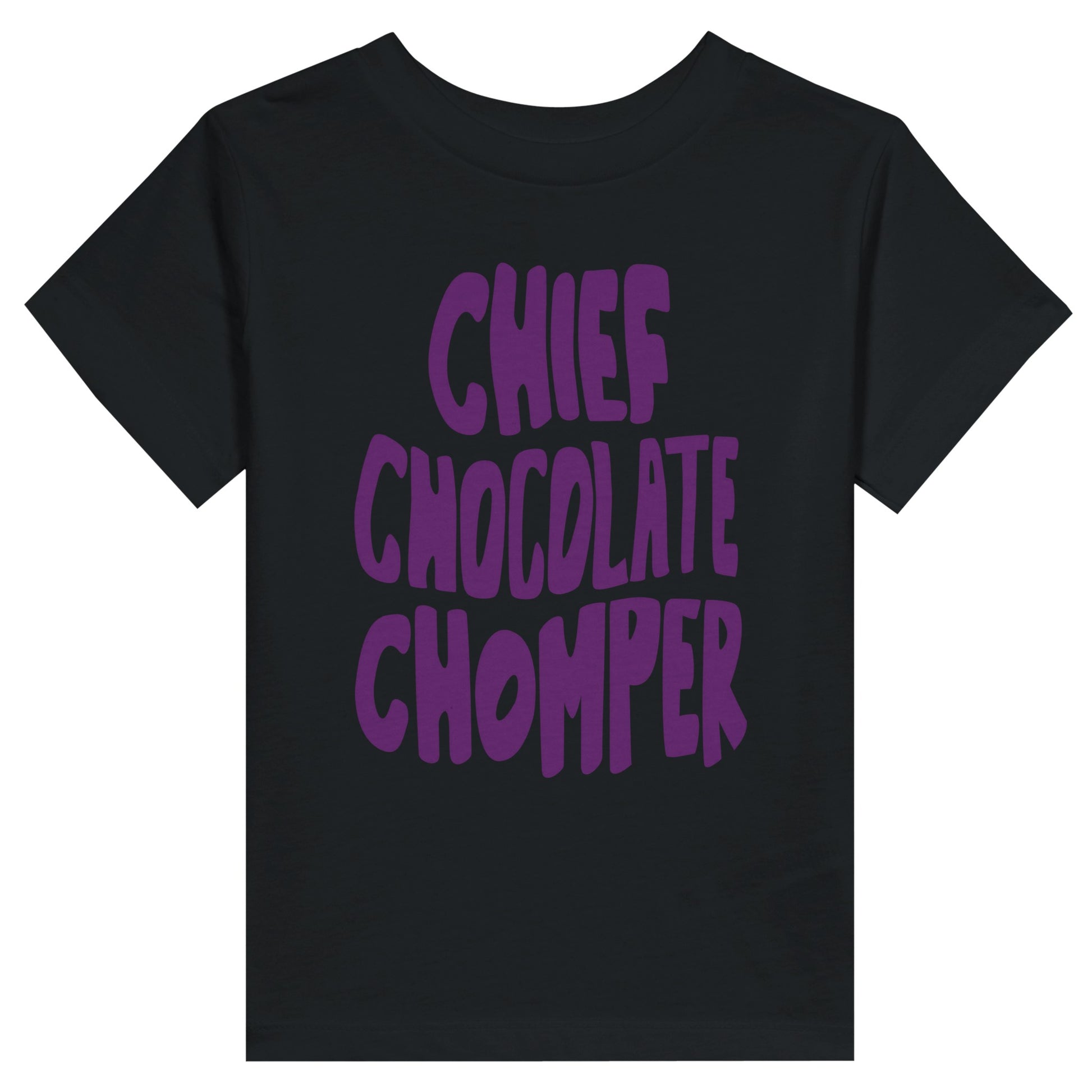 Chief Chocolate Chomper T-Shirt Funny Gift For Toddlers, Funny Shirt Gift For Girl, Funny Gift For Boy , Gift for Messy Toddler - Rampage Design Studio