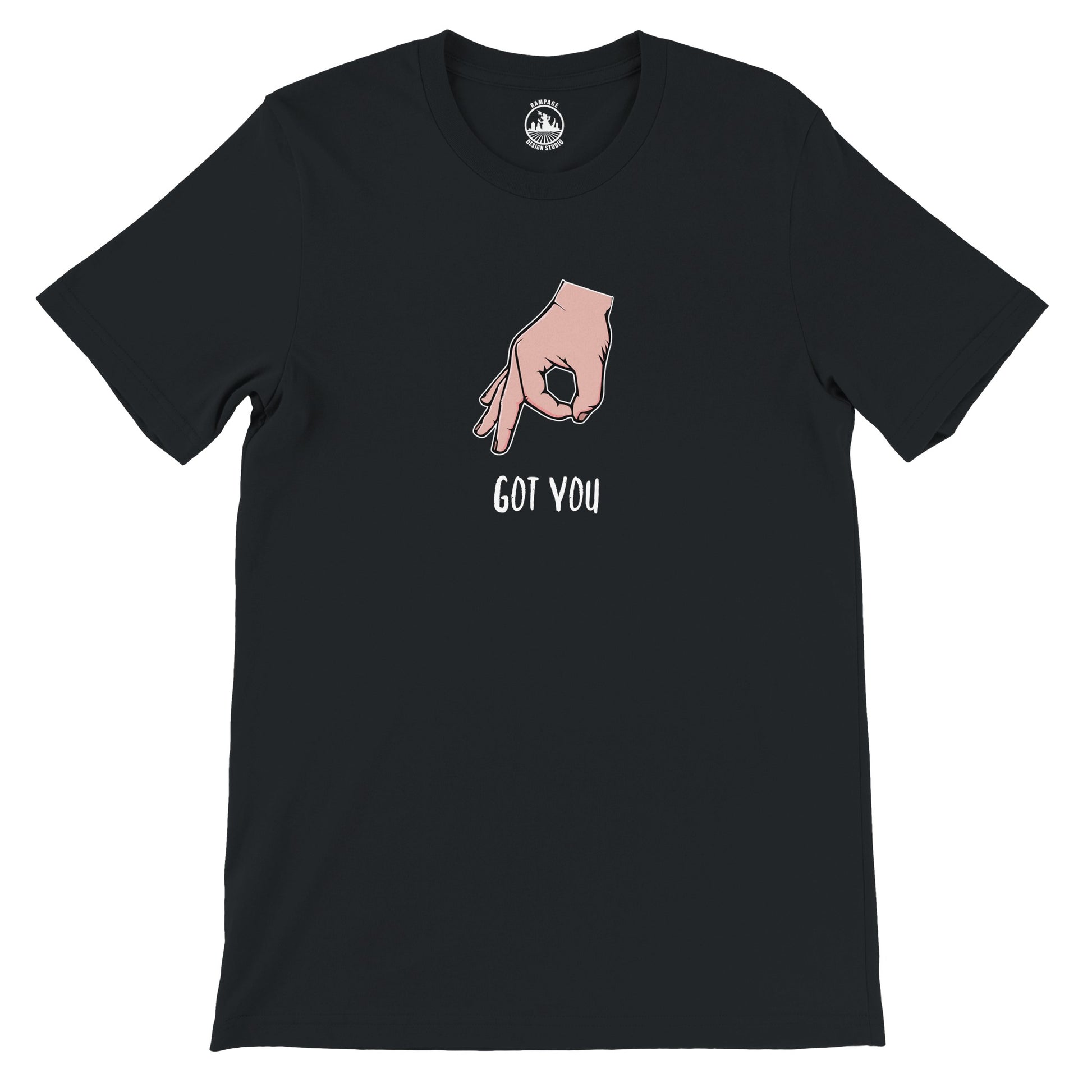 Funny Circle Game T-Shirt – Got You Graphic Tee, Soft Cotton, Unisex Fit - Rampage Design Studio