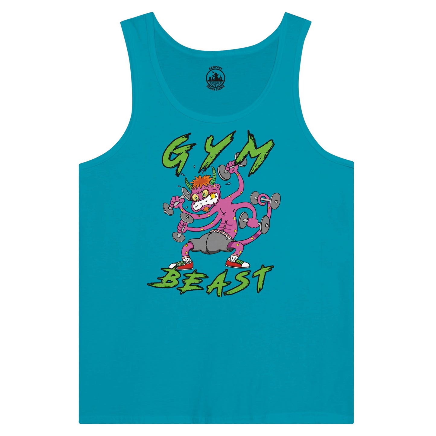Gym Beast Premium Unisex Tank Top - Rampage Design Studio
