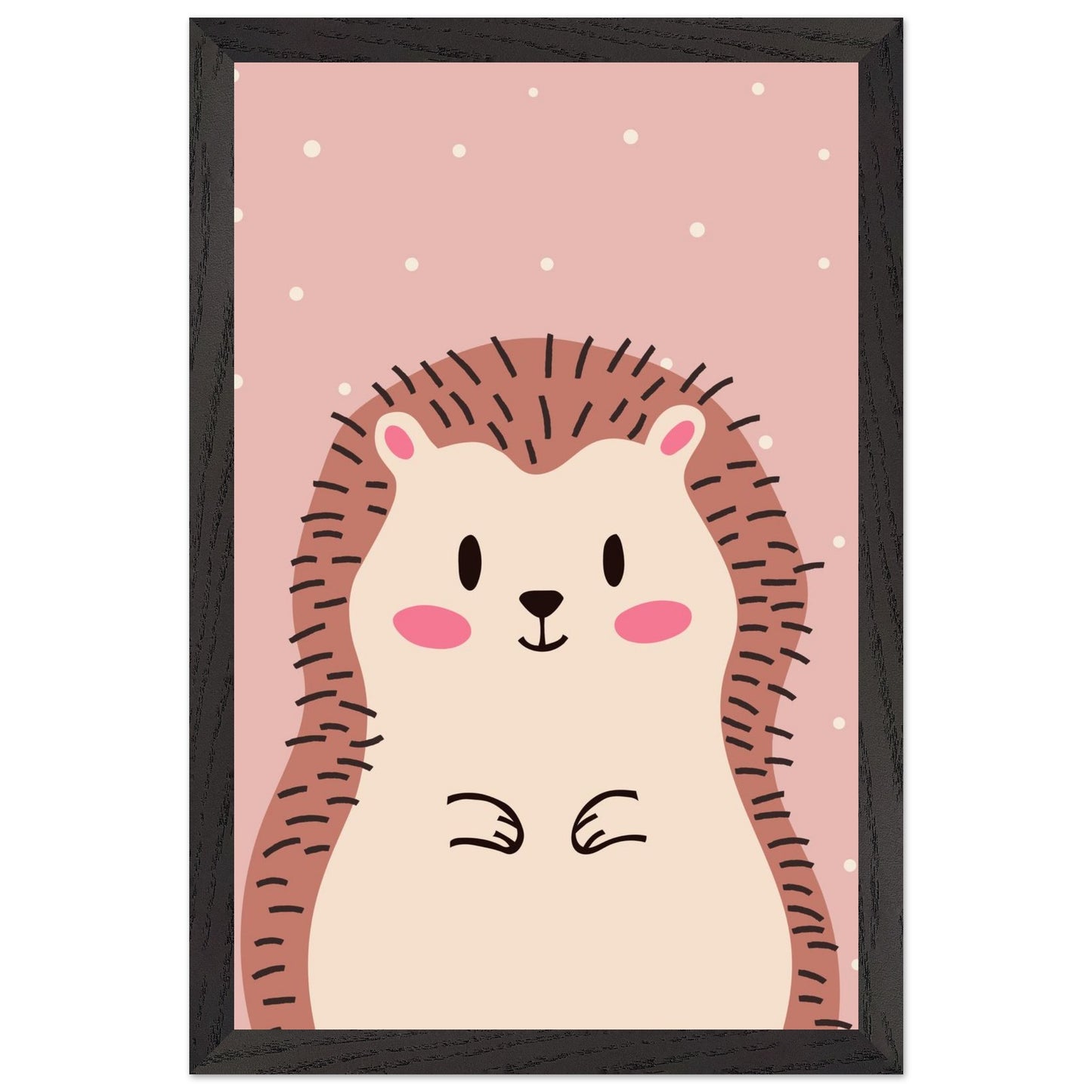 Personalized Nursery Decor Adorable Cartoon Art Print - Rampage Design Studio