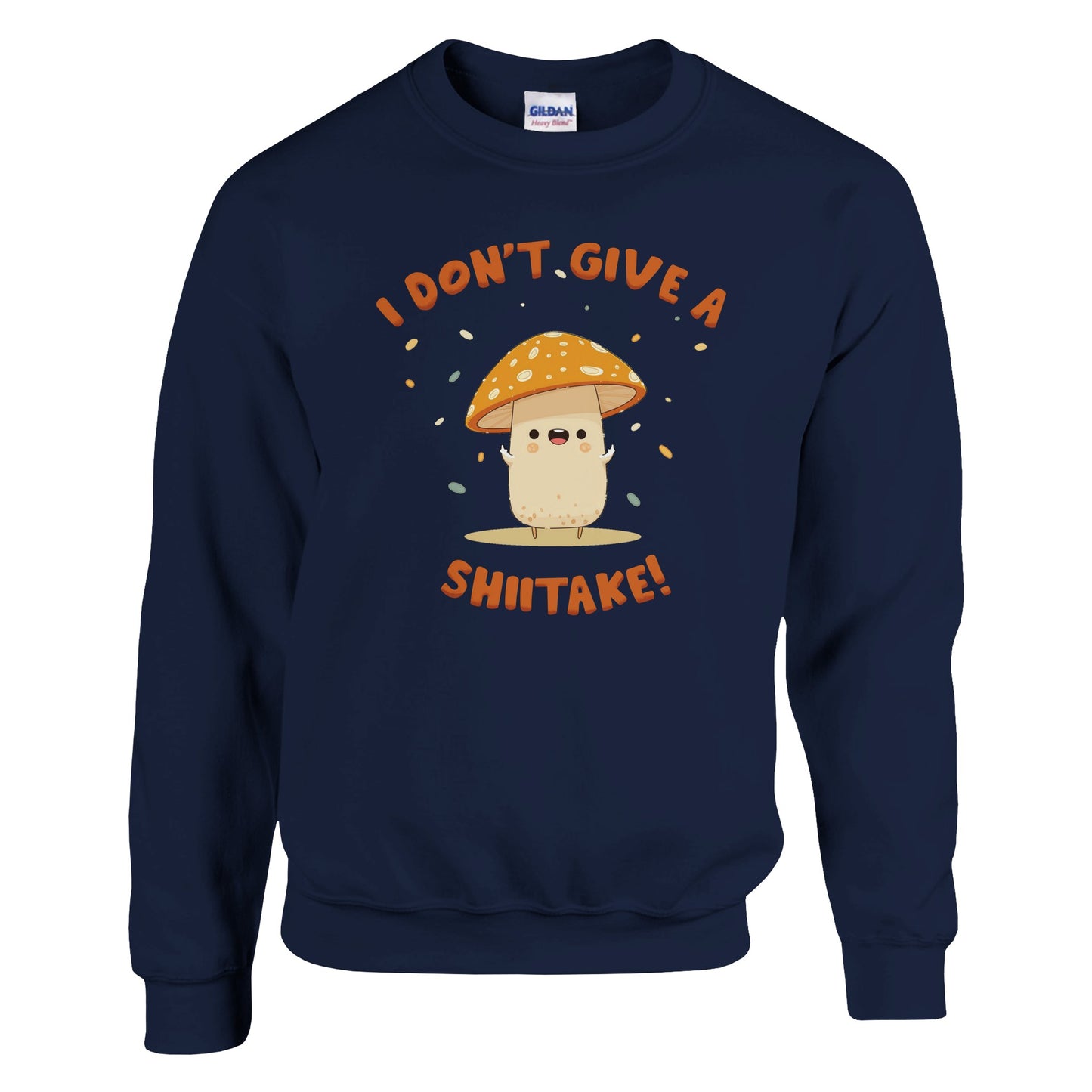 Funny Shiitake Mushroom Sweatshirt – Cute Pun Graphic, Cozy Unisex Sweater, Sarcastic Gift for Foodies & Mushroom Lovers - Rampage Design Studio