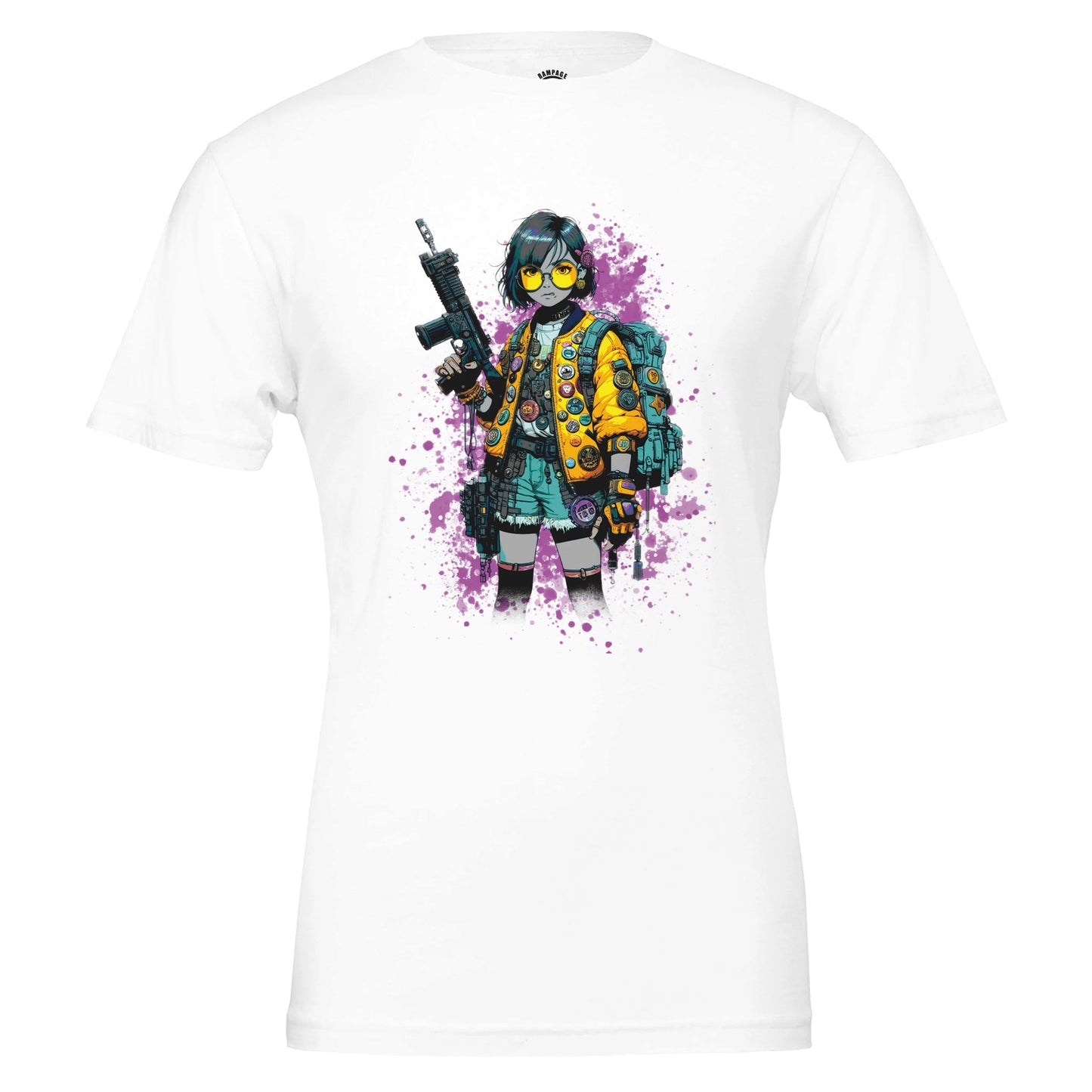 Rebel Spirit Premium Unisex Crewneck T-shirt - Rampage Design Studio