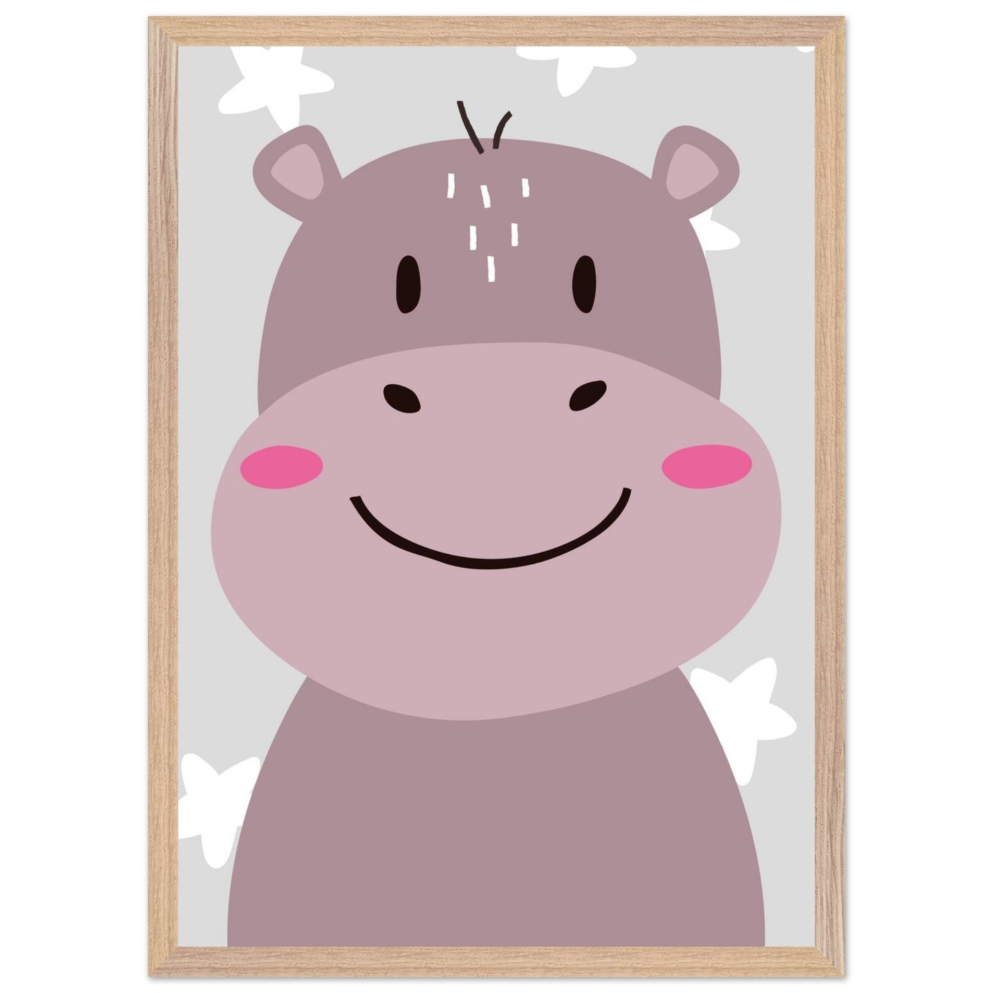 Personalized Nursery Wall Art Custom Animal Print for Kids Room - Rampage Design Studio