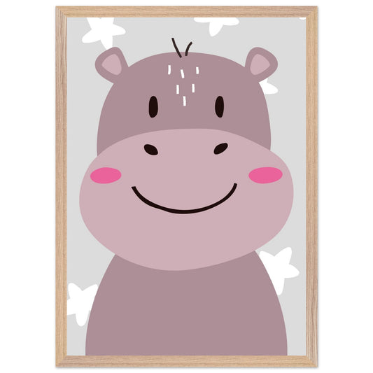 Personalized Nursery Wall Art Custom Animal Print for Kids Room - Rampage Design Studio