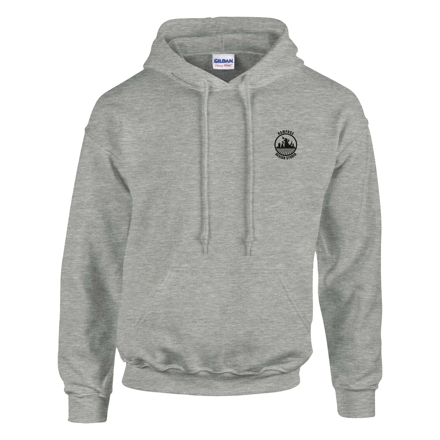 Anti Hate Hoodie – Unique Swastika Design, Comfortable Heavy Blend - Rampage Design Studio