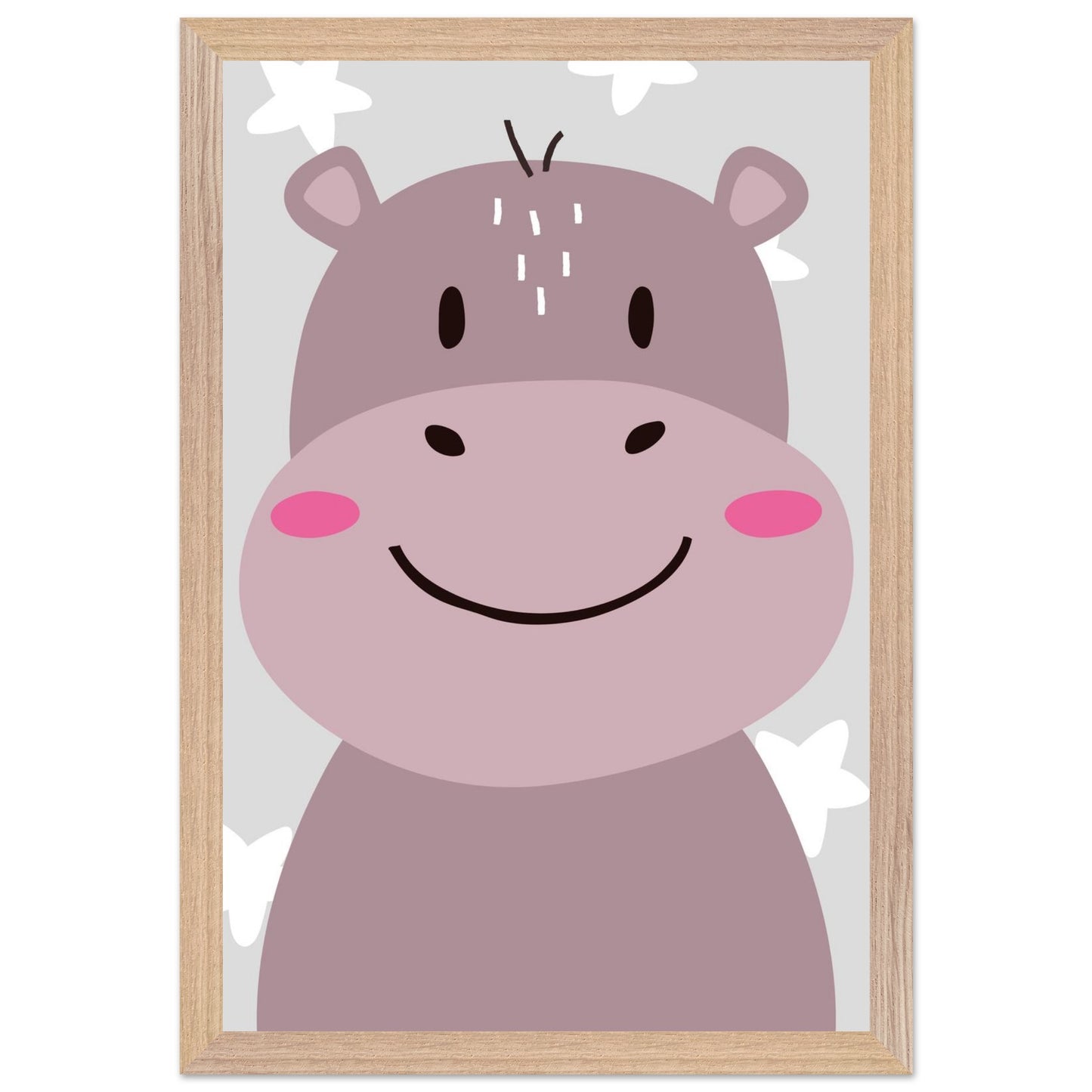Personalized Nursery Wall Art Custom Animal Print for Kids Room - Rampage Design Studio