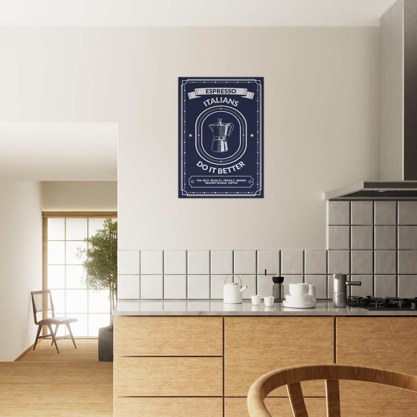 Espresso Italians Do It Better Poster - Rampage Design Studio