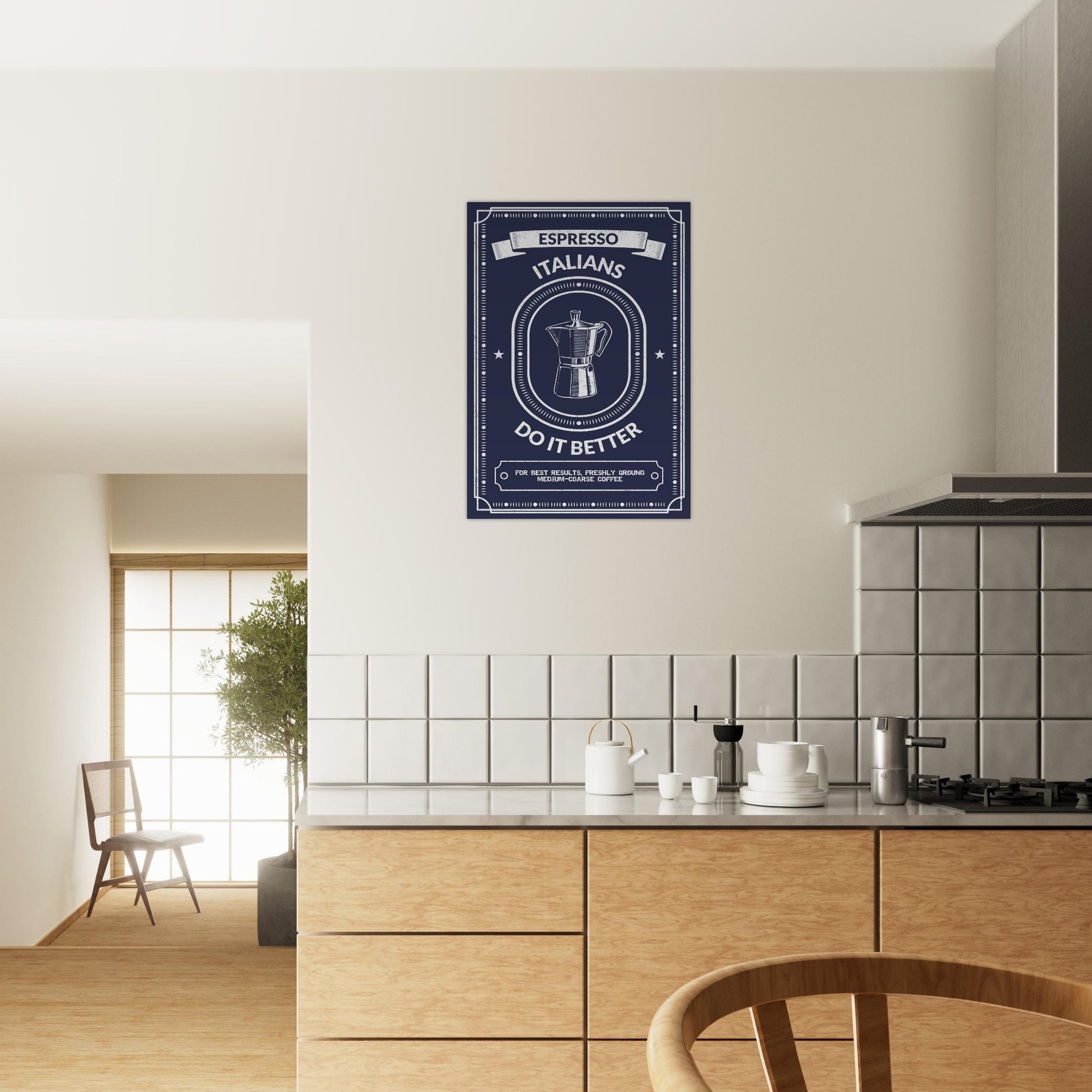 Espresso Italians Do It Better Poster - Rampage Design Studio