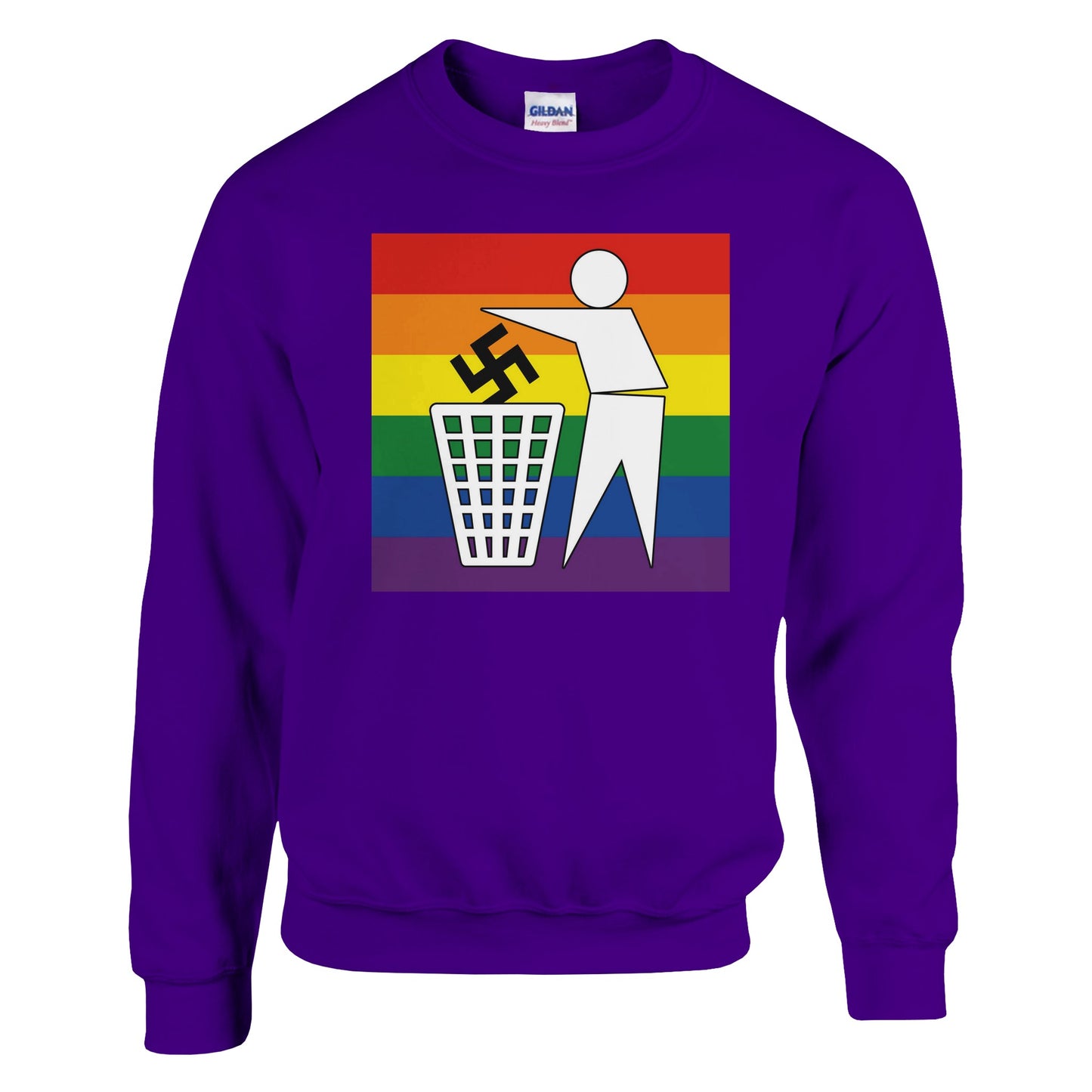 Stand Against Hate | Anti-Racism Sweatshirt - Rampage Design Studio