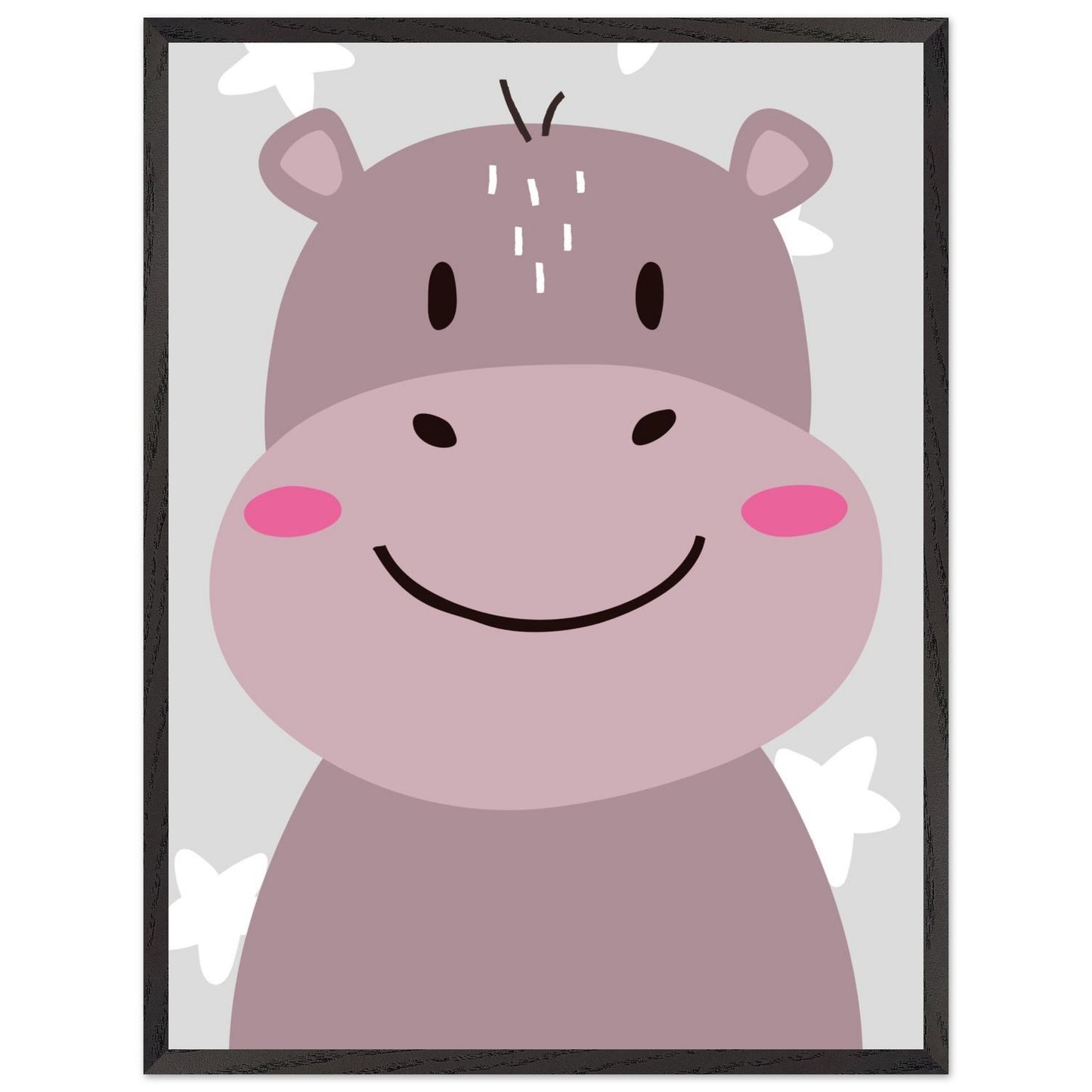 Personalized Nursery Wall Art Custom Animal Print for Kids Room - Rampage Design Studio