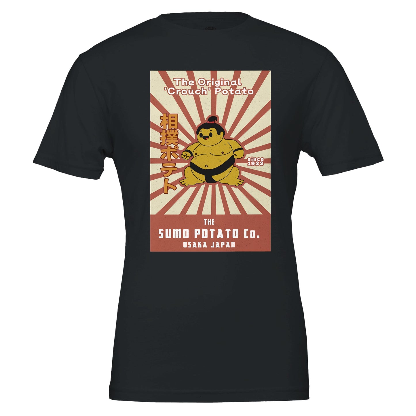 Sumo Potato - Premium Unisex Crewneck T-shirt - Rampage Design Studio