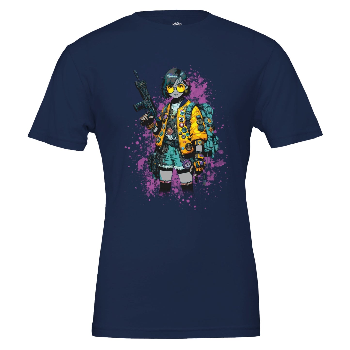 Rebel Spirit Premium Unisex Crewneck T-shirt - Rampage Design Studio